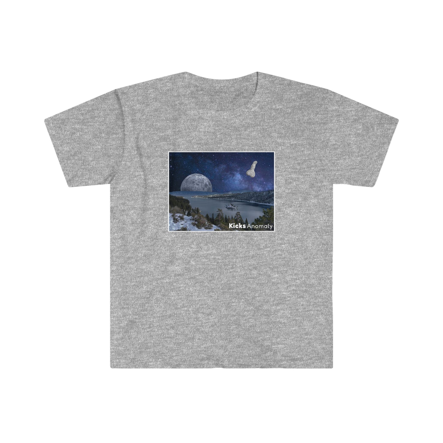 Softstyle T-Shirt - Kicks Anomaly Moon Design