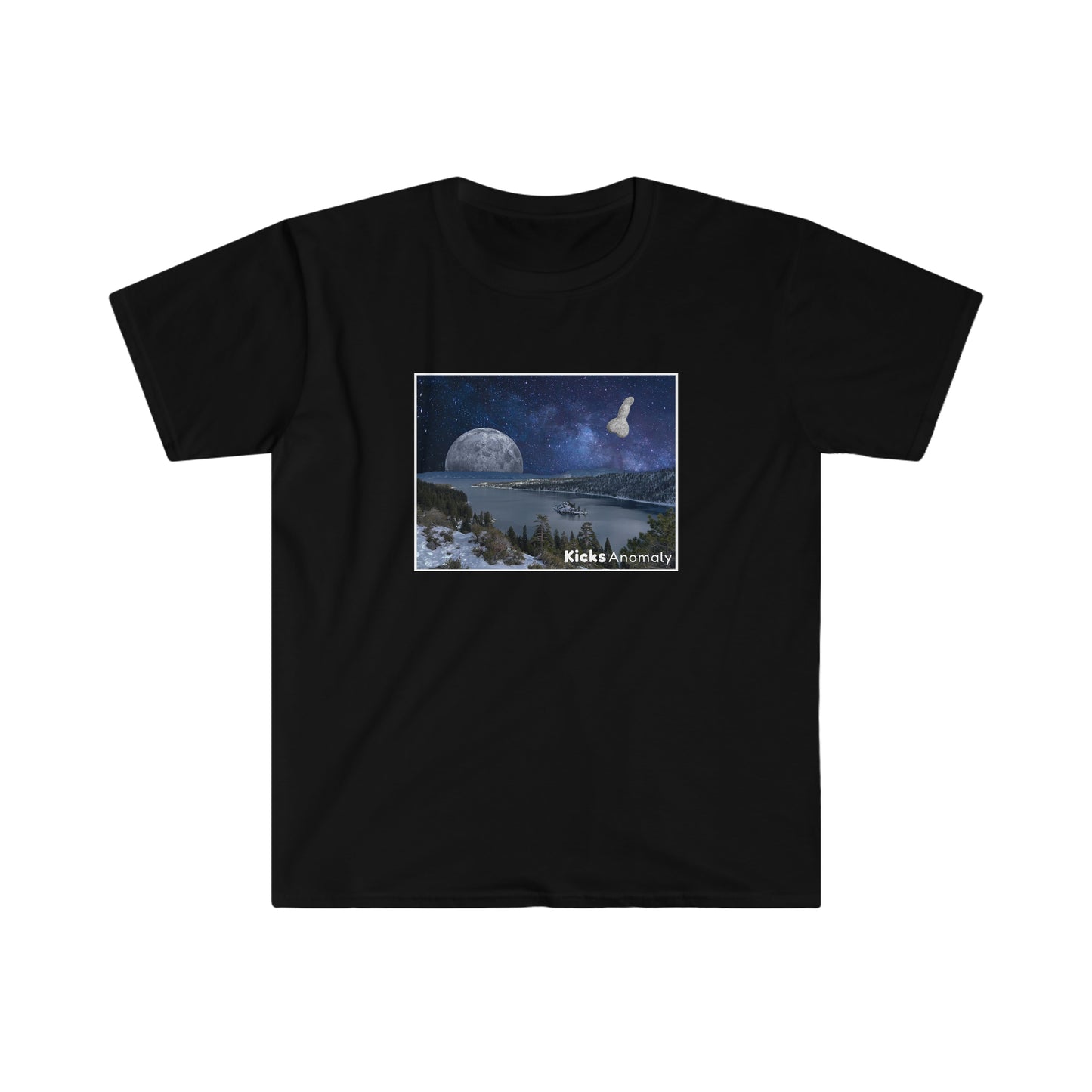 Softstyle T-Shirt - Kicks Anomaly Moon Design