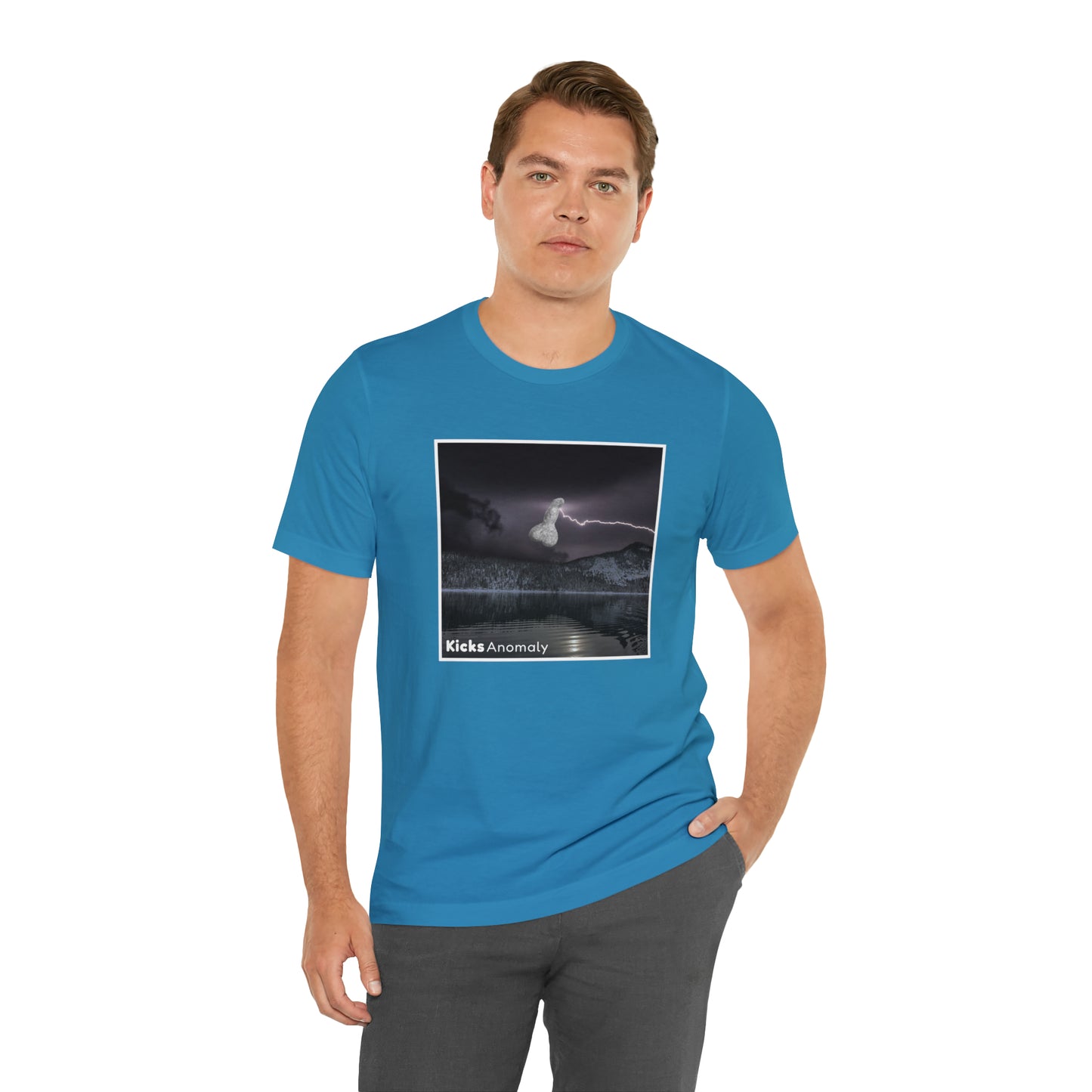Jersey Short Sleeve Tee - Kicks Anomaly Bolt Design
