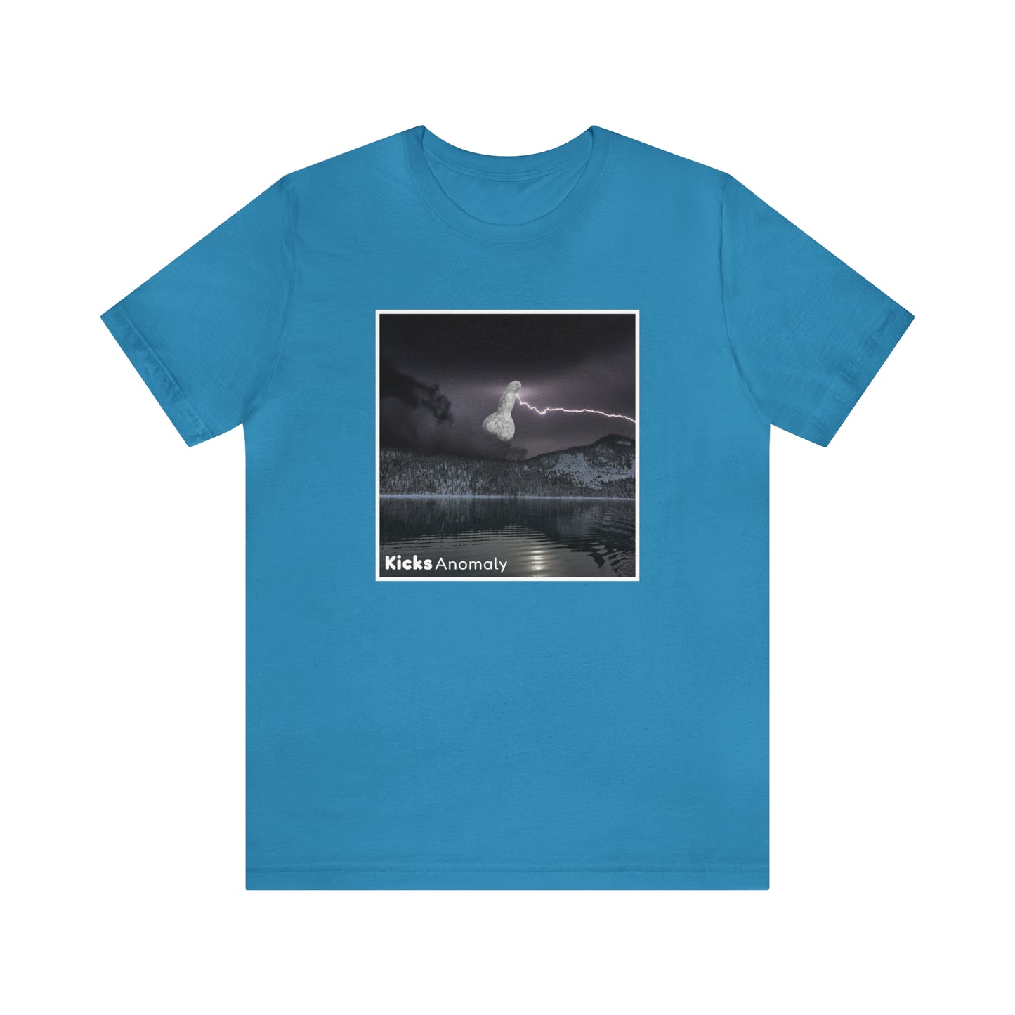 Jersey Short Sleeve Tee - Kicks Anomaly Bolt Design