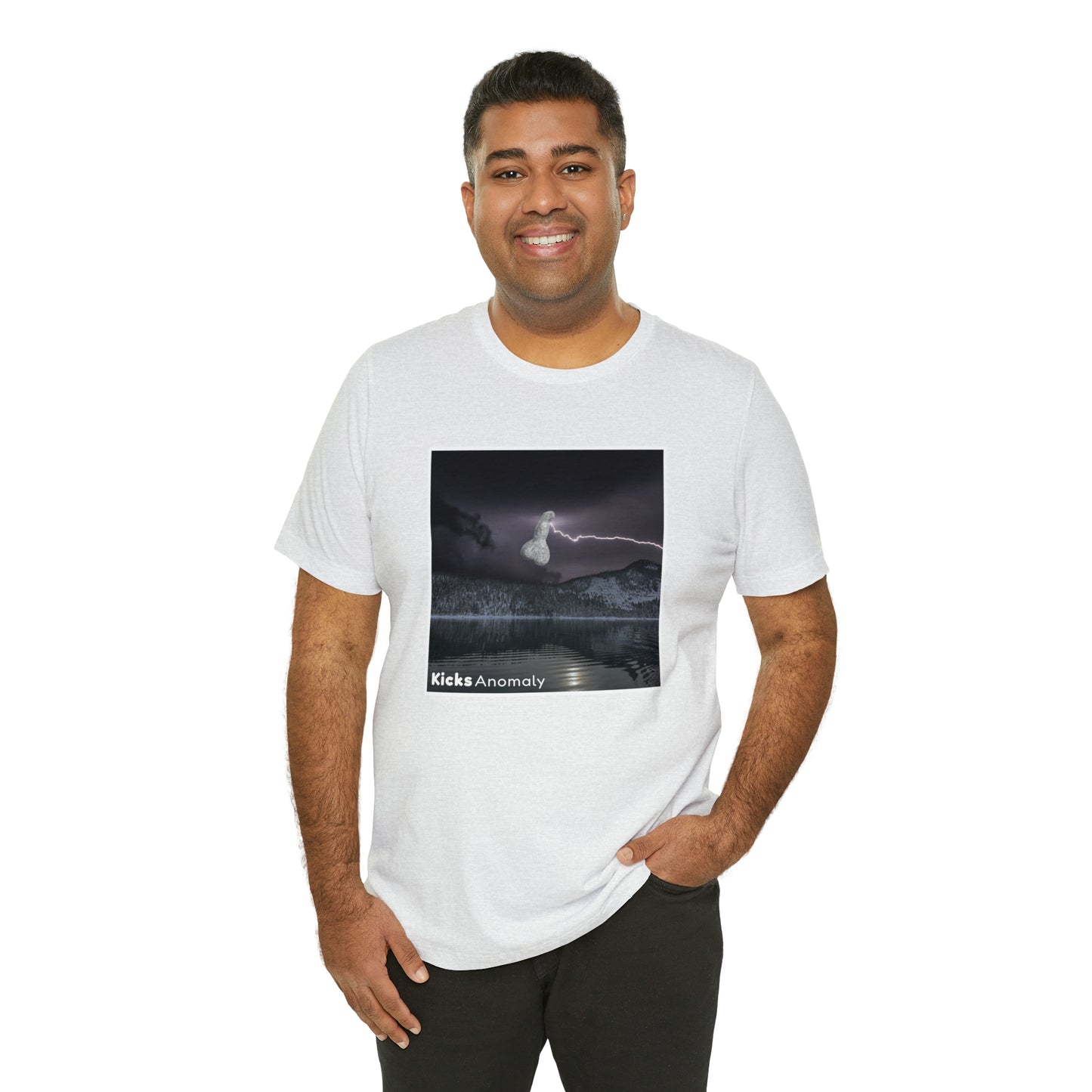 Jersey Short Sleeve Tee - Kicks Anomaly Bolt Design