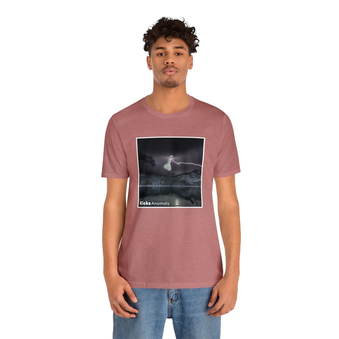 Jersey Short Sleeve Tee - Kicks Anomaly Bolt Design
