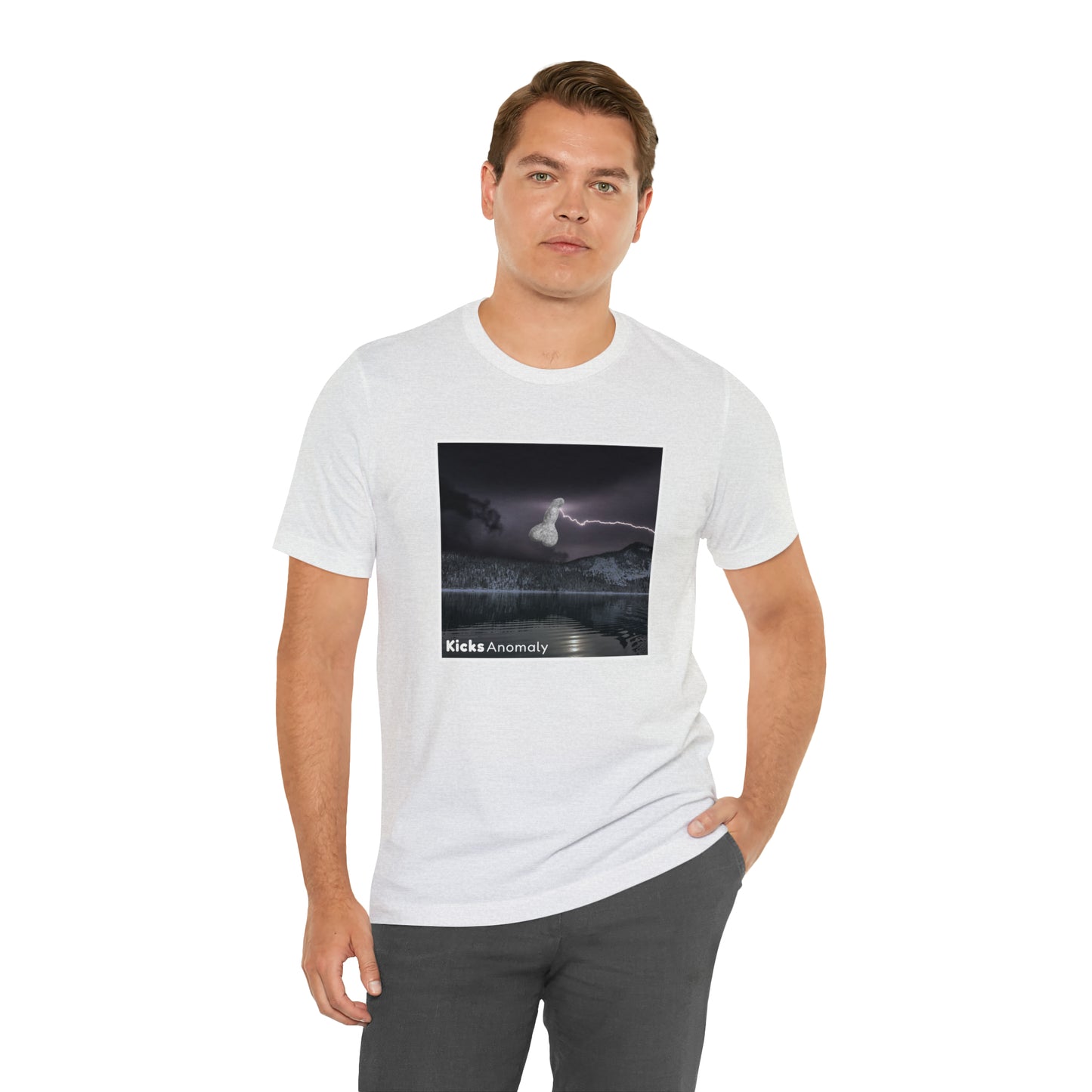 Jersey Short Sleeve Tee - Kicks Anomaly Bolt Design