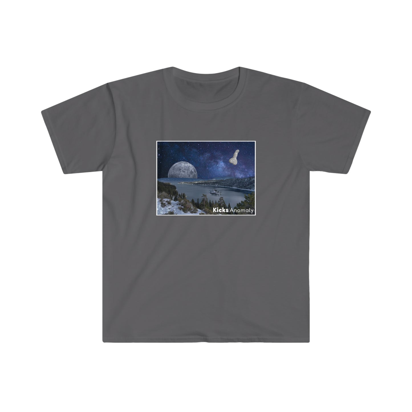 Softstyle T-Shirt - Kicks Anomaly Moon Design