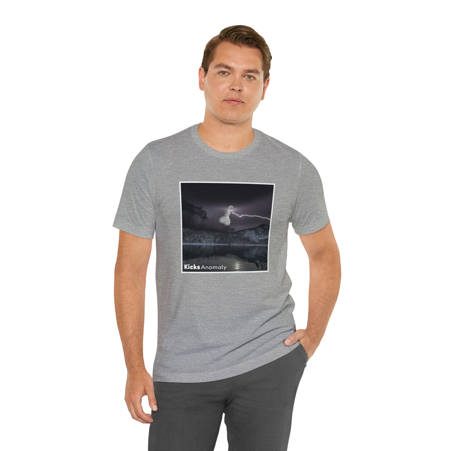 Jersey Short Sleeve Tee - Kicks Anomaly Bolt Design