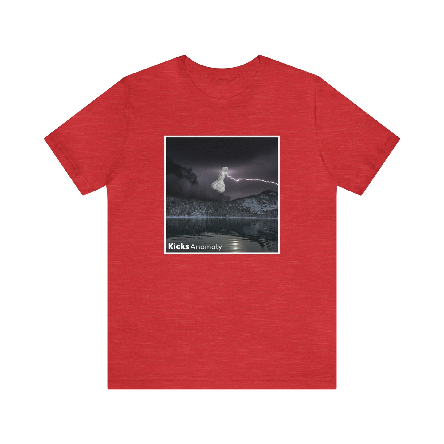 Jersey Short Sleeve Tee - Kicks Anomaly Bolt Design