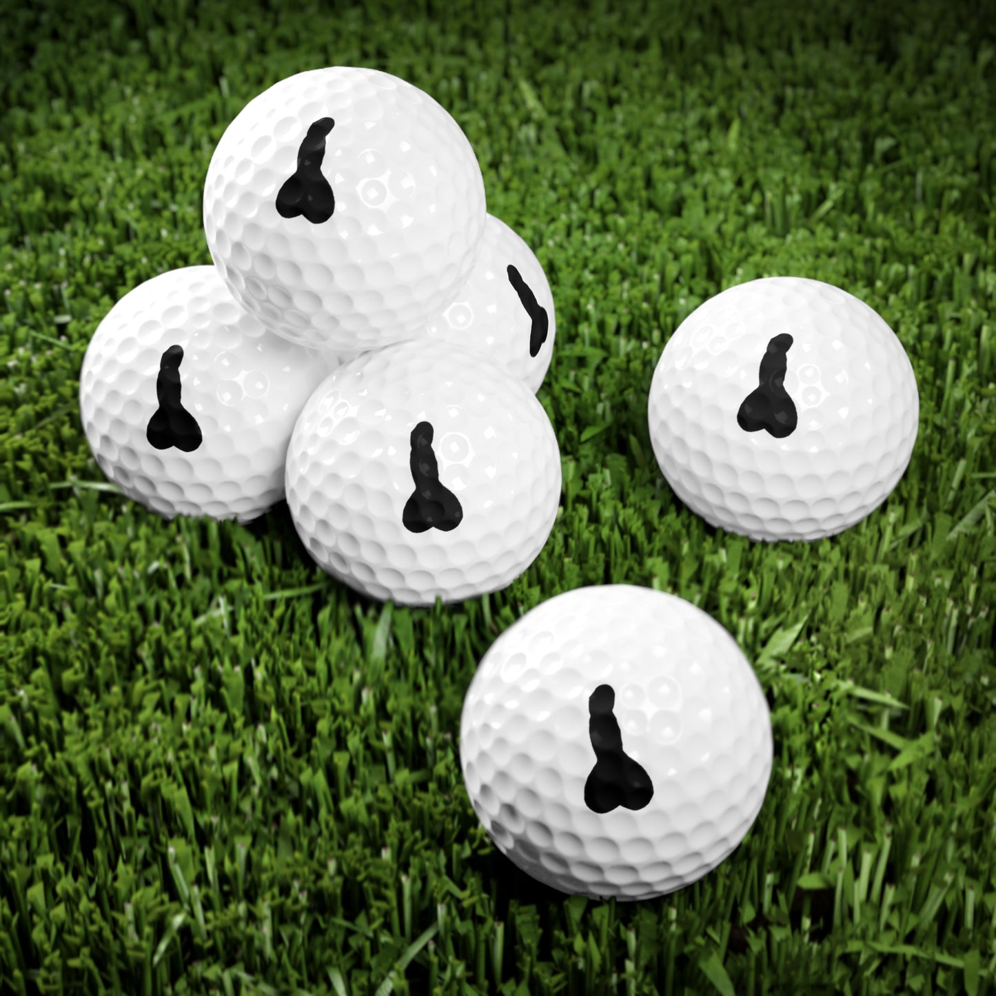 Golf Balls (6 pack) - Kicks Anomaly Solo Logo