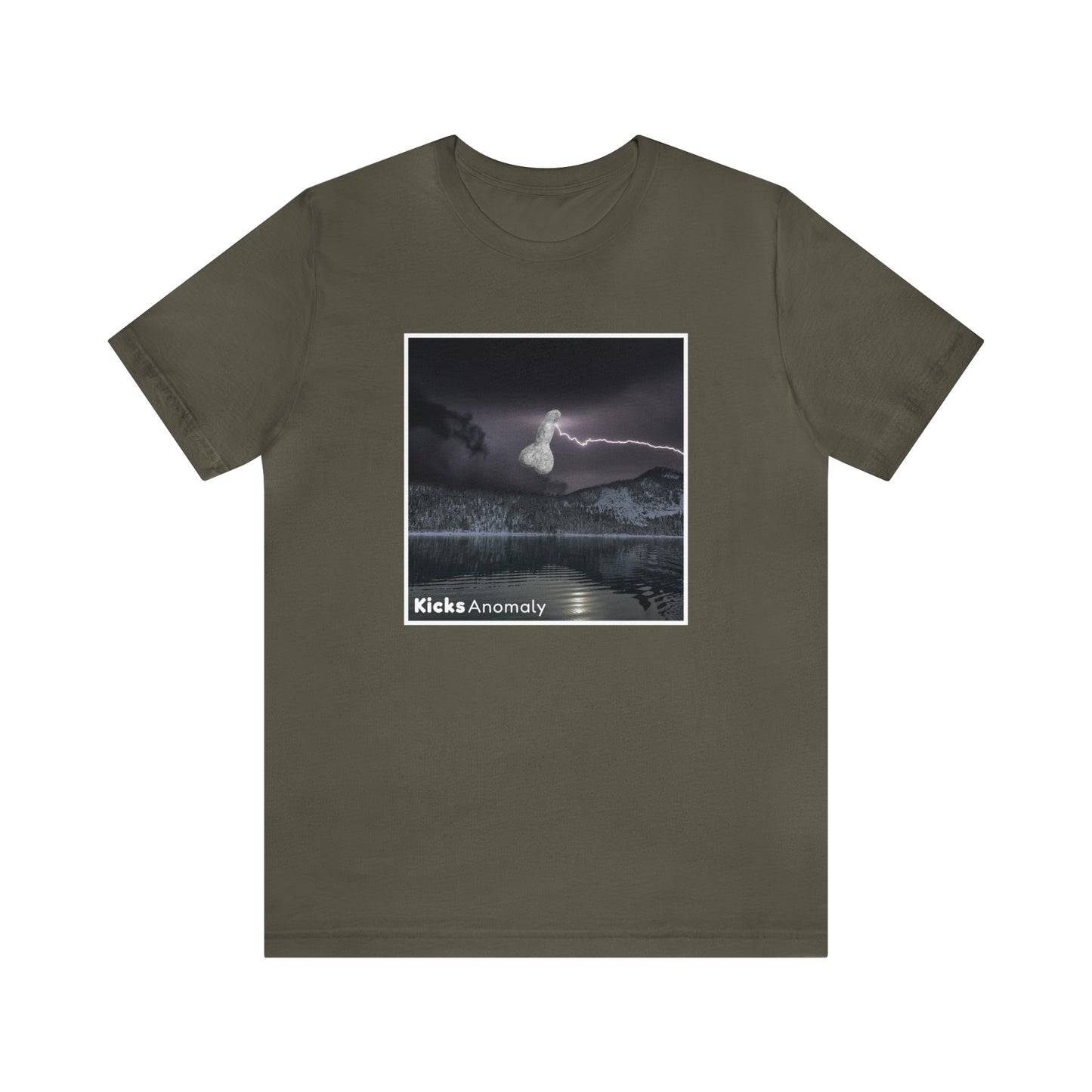 Jersey Short Sleeve Tee - Kicks Anomaly Bolt Design