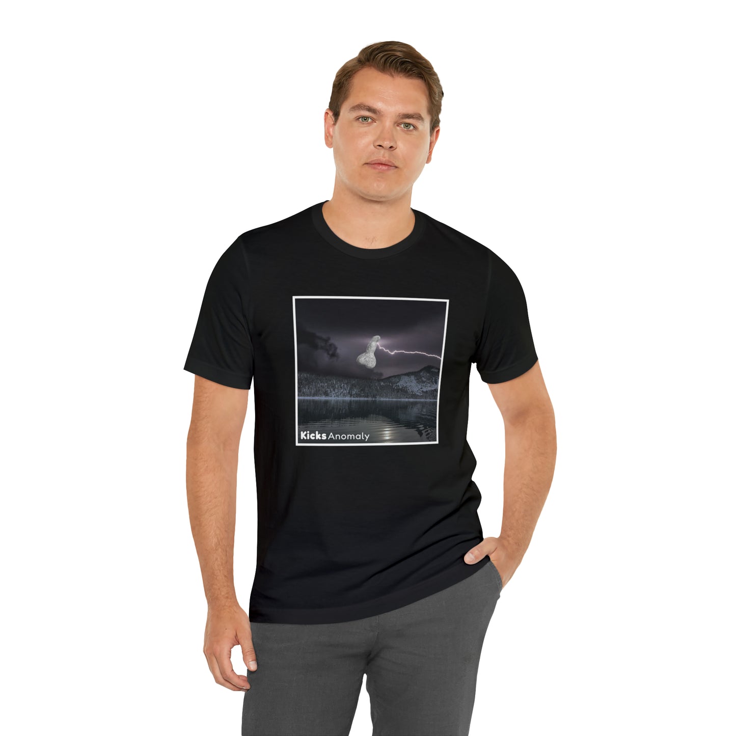Jersey Short Sleeve Tee - Kicks Anomaly Bolt Design