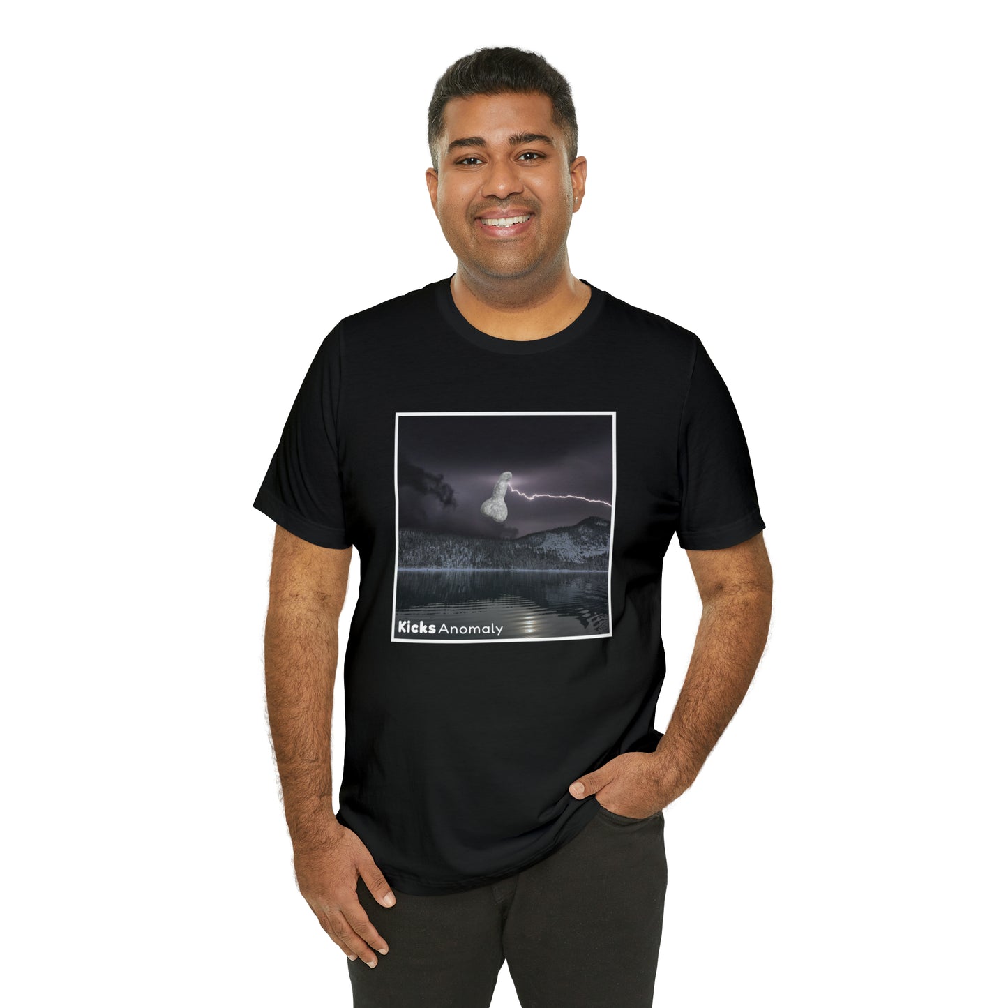 Jersey Short Sleeve Tee - Kicks Anomaly Bolt Design
