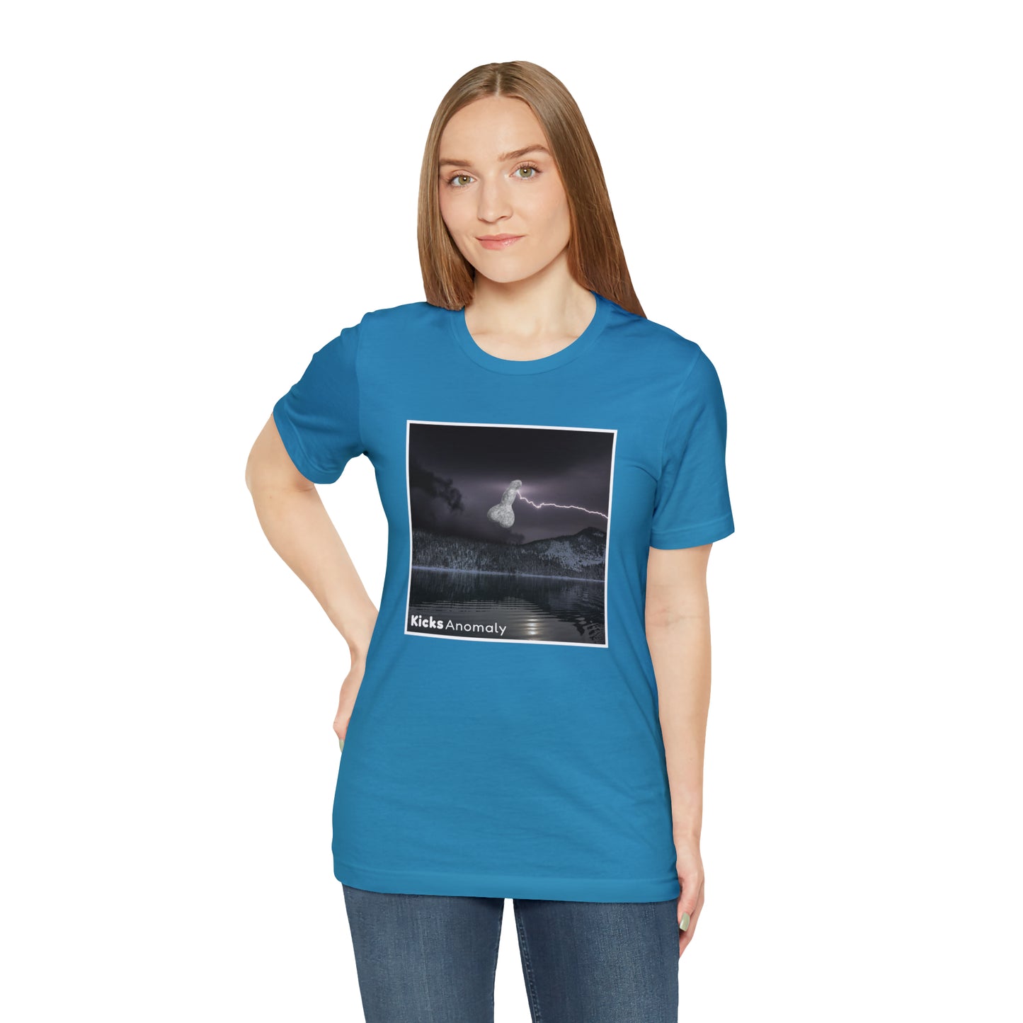 Jersey Short Sleeve Tee - Kicks Anomaly Bolt Design