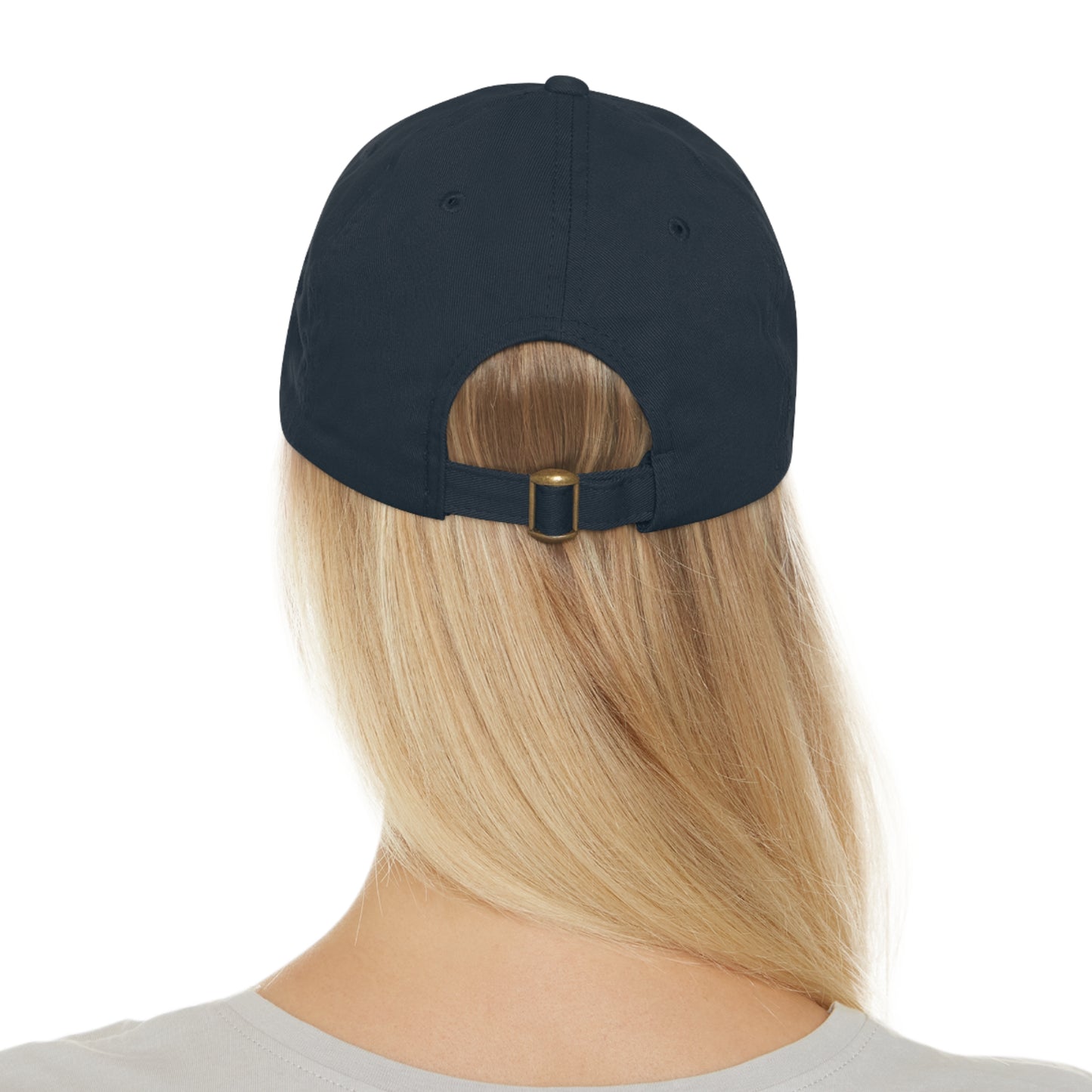 Dad Hat with Faux Leather Patch - Kicks Anomaly Logo
