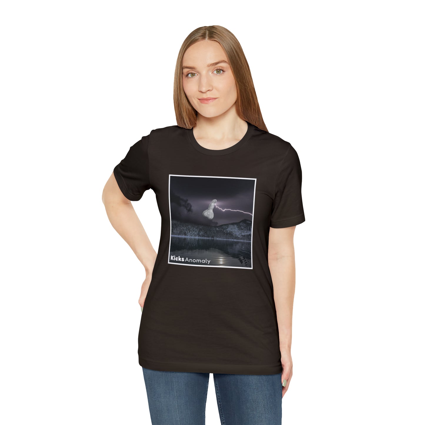 Jersey Short Sleeve Tee - Kicks Anomaly Bolt Design