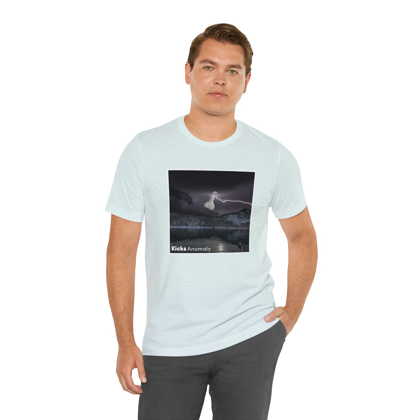 Jersey Short Sleeve Tee - Kicks Anomaly Bolt Design