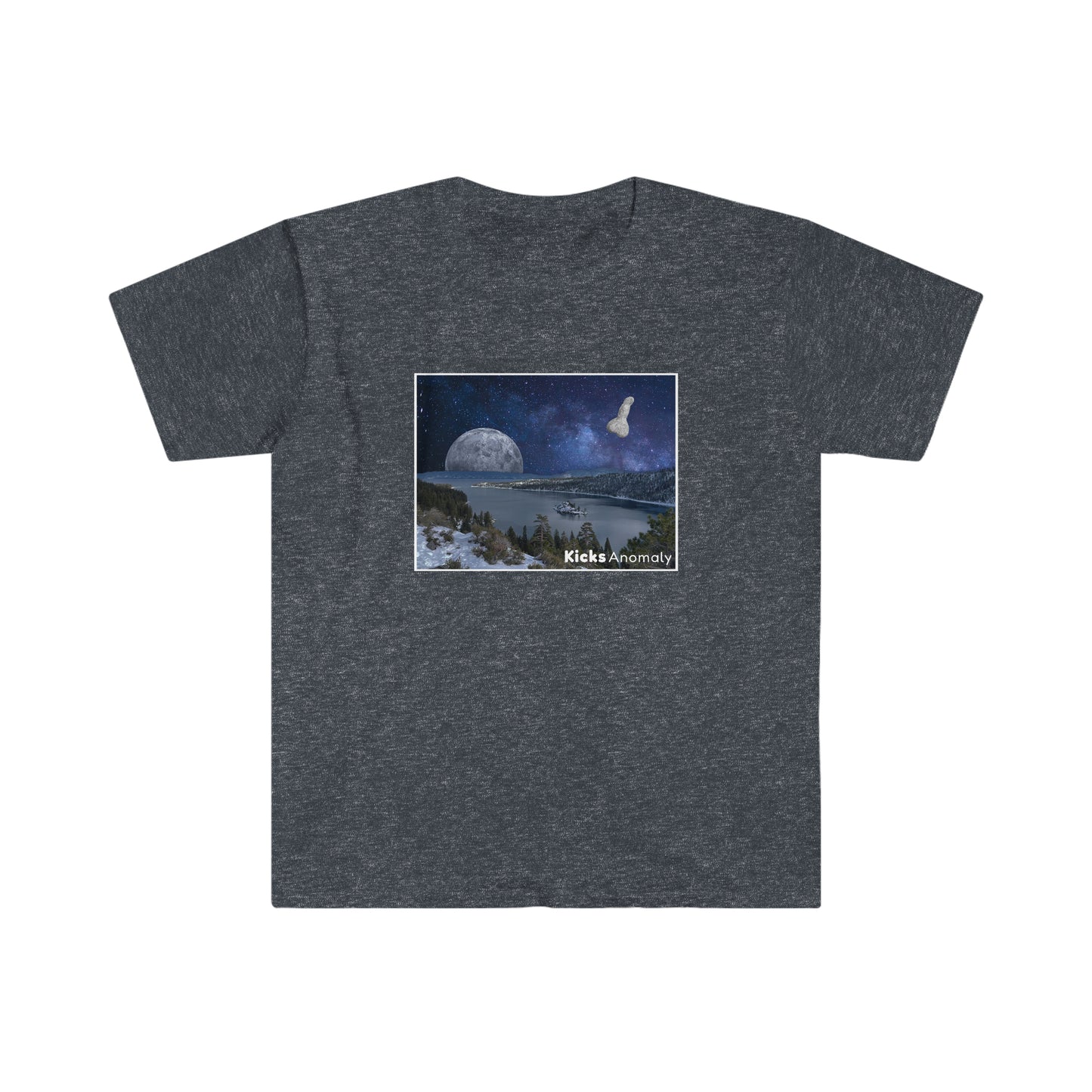 Softstyle T-Shirt - Kicks Anomaly Moon Design