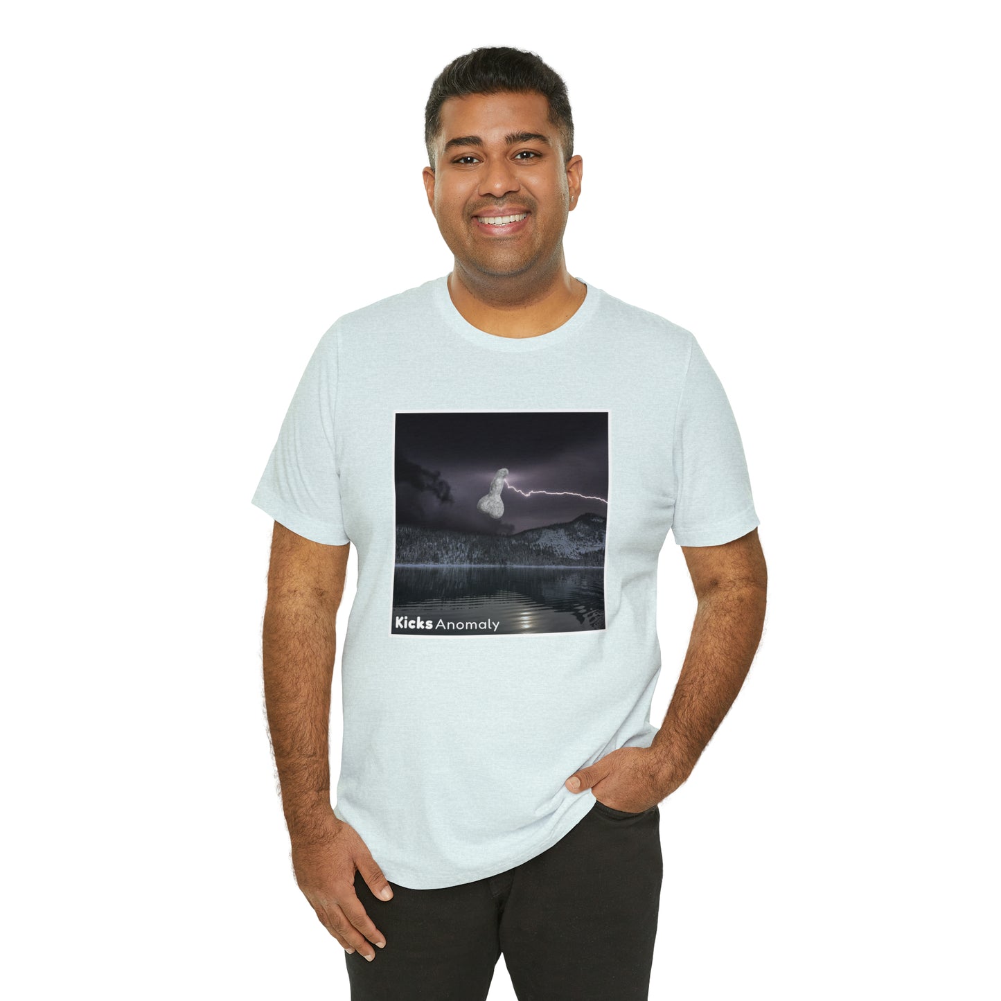 Jersey Short Sleeve Tee - Kicks Anomaly Bolt Design