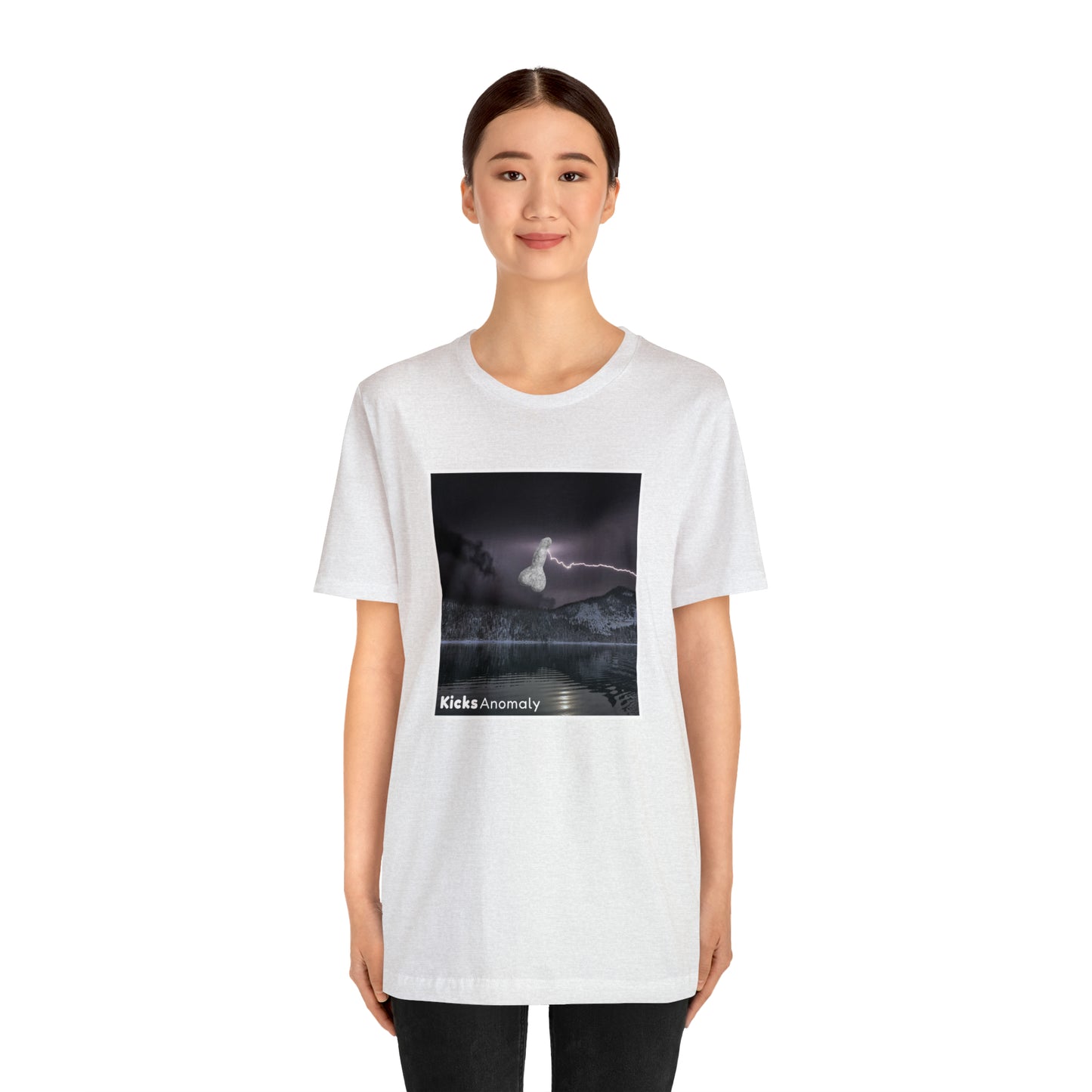 Jersey Short Sleeve Tee - Kicks Anomaly Bolt Design