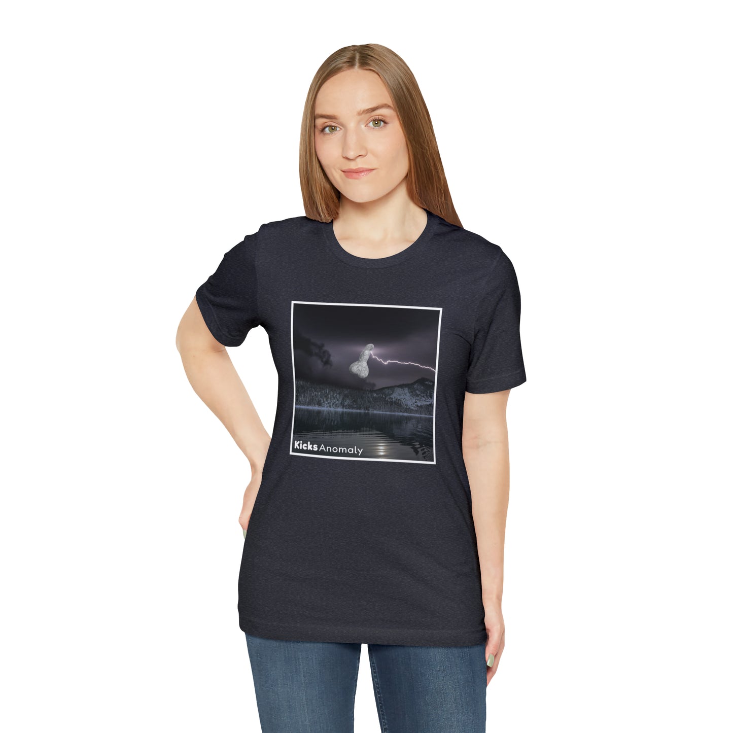 Jersey Short Sleeve Tee - Kicks Anomaly Bolt Design