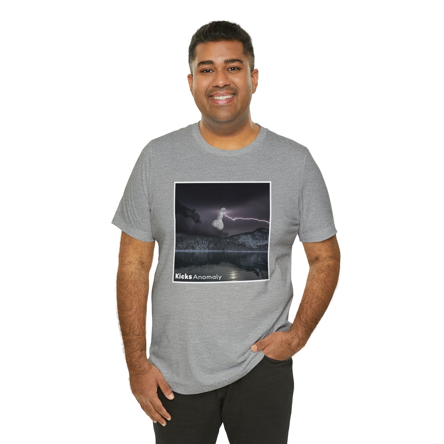 Jersey Short Sleeve Tee - Kicks Anomaly Bolt Design