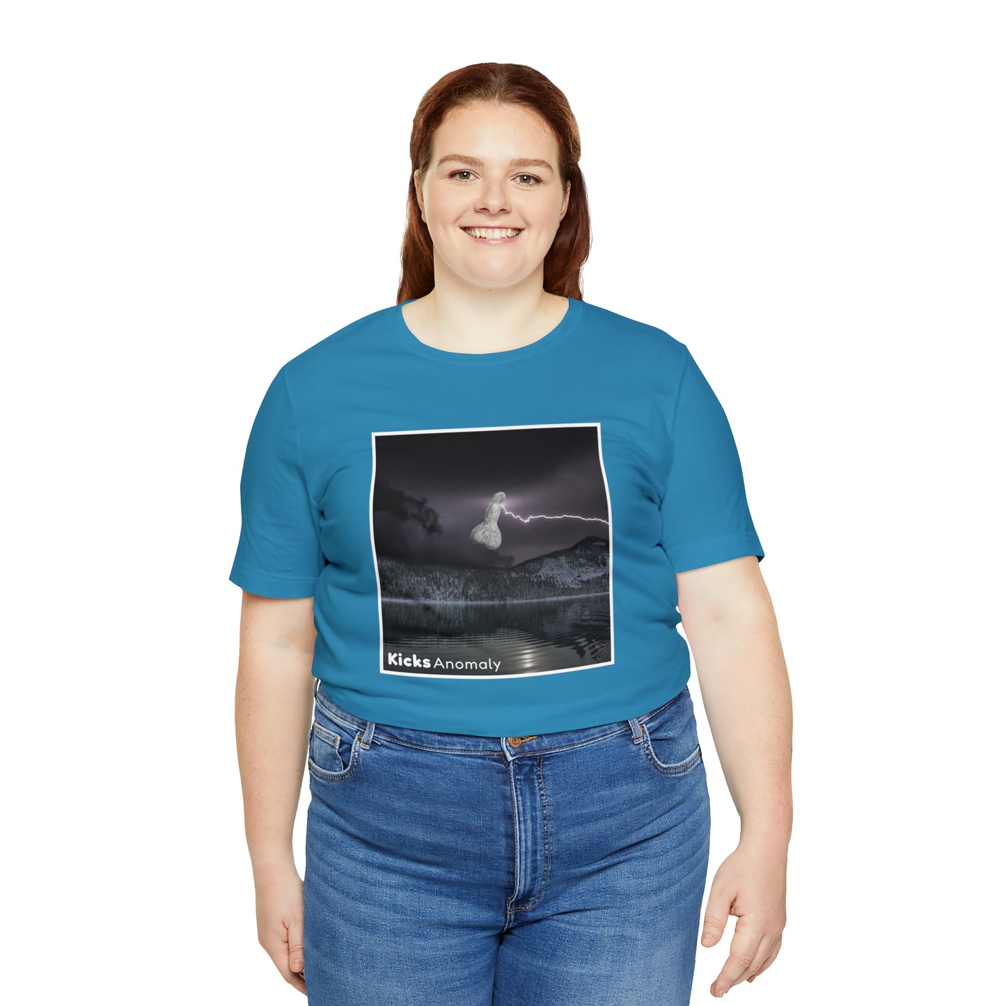 Jersey Short Sleeve Tee - Kicks Anomaly Bolt Design