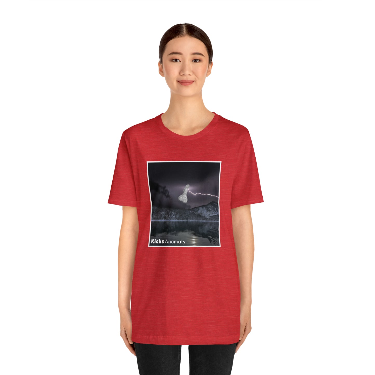 Jersey Short Sleeve Tee - Kicks Anomaly Bolt Design