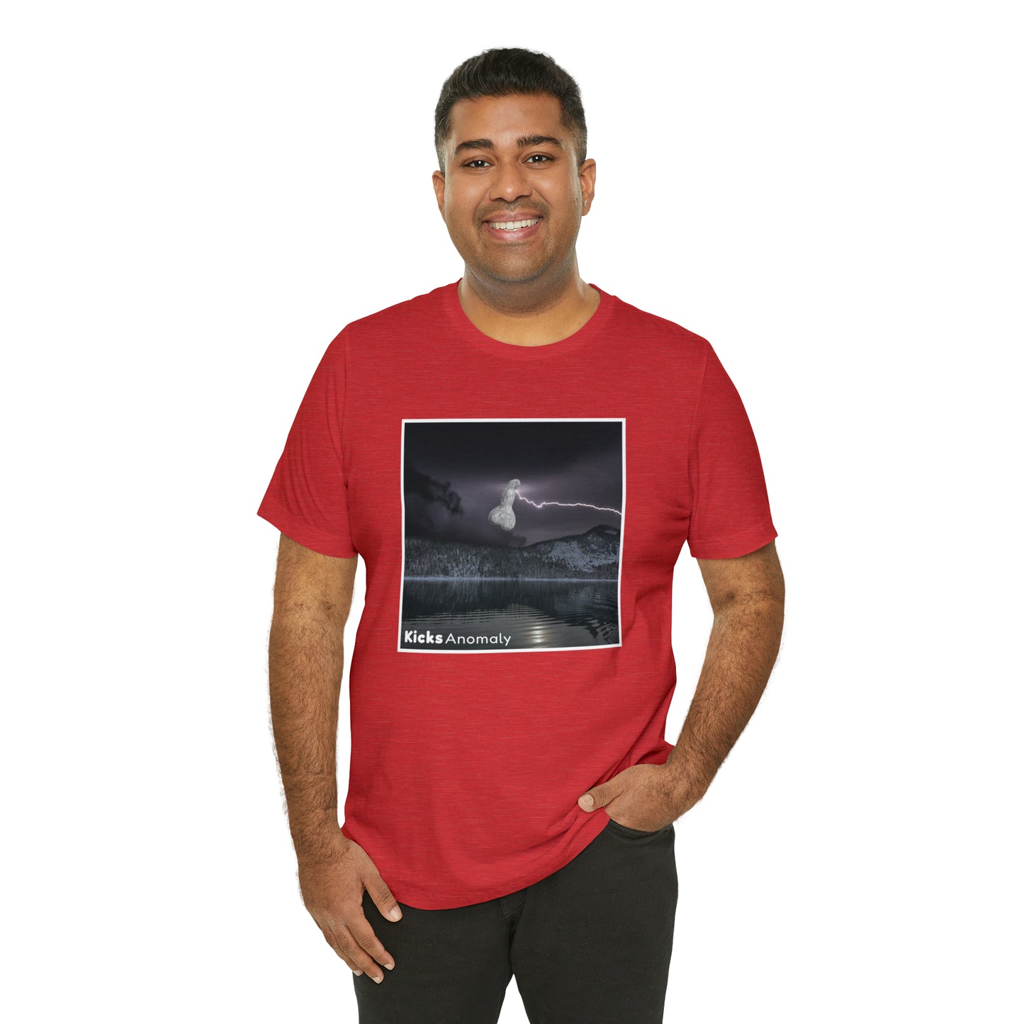 Jersey Short Sleeve Tee - Kicks Anomaly Bolt Design