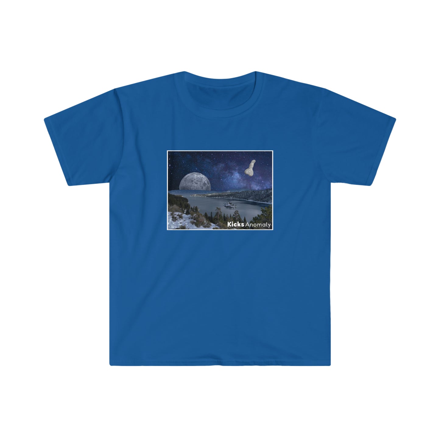 Softstyle T-Shirt - Kicks Anomaly Moon Design