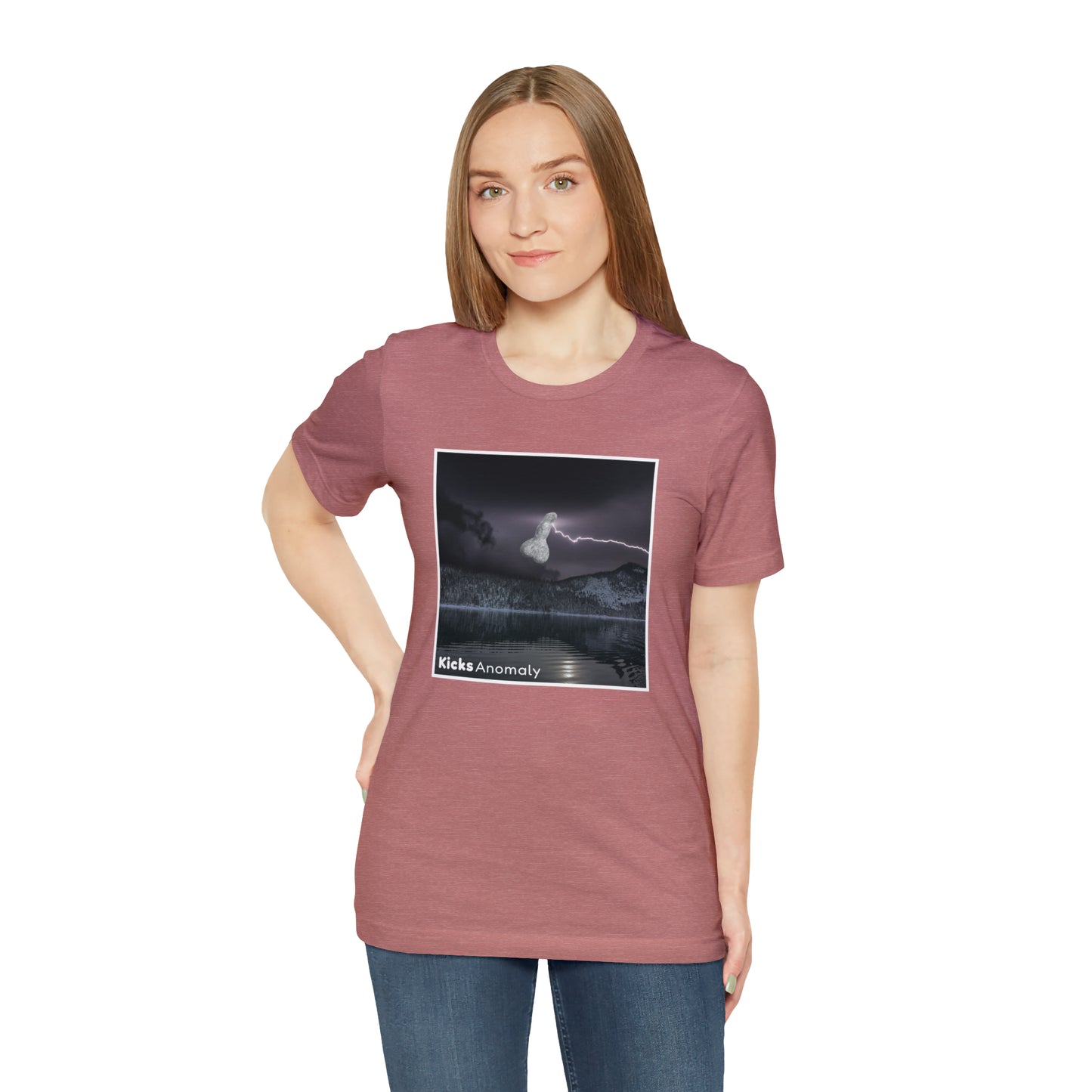Jersey Short Sleeve Tee - Kicks Anomaly Bolt Design