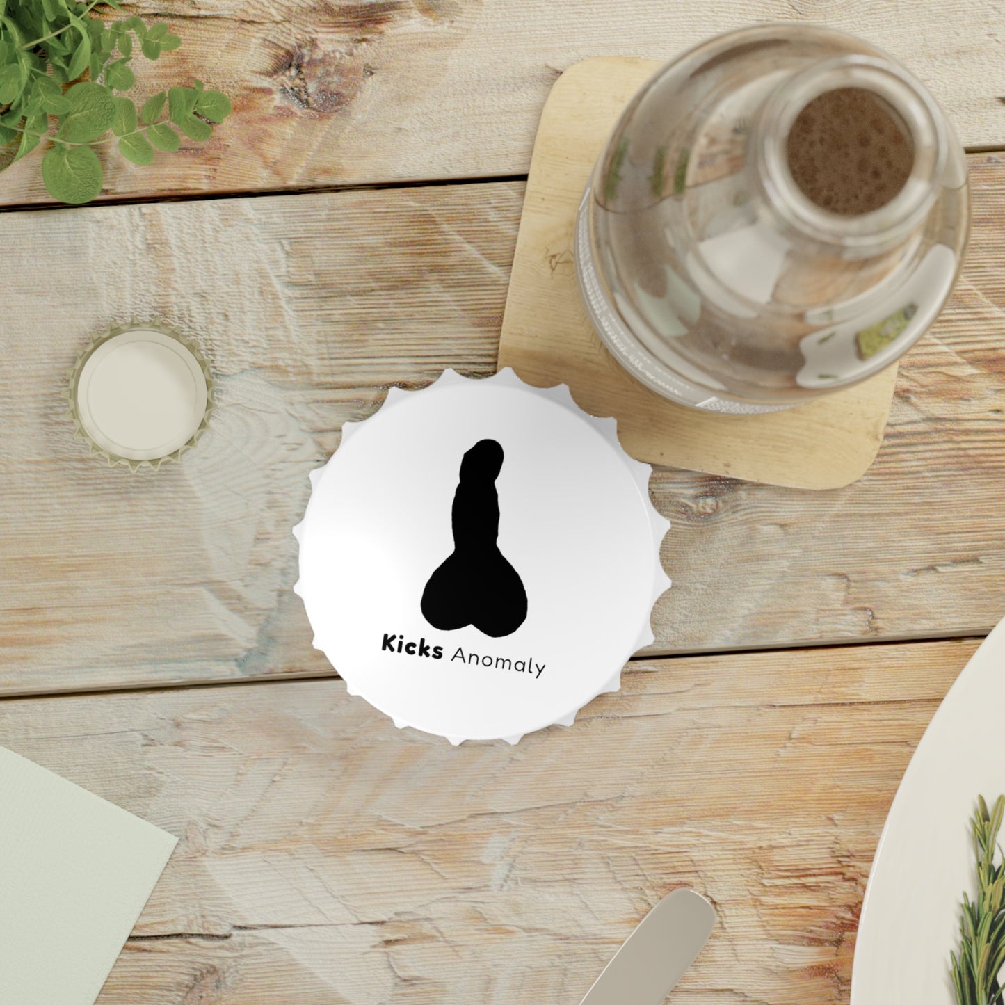 Bottle Opener - Kicks Anomaly Logo
