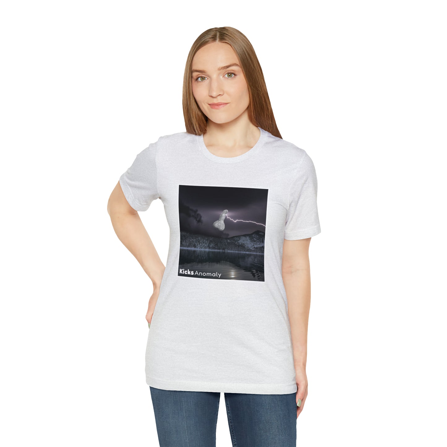 Jersey Short Sleeve Tee - Kicks Anomaly Bolt Design