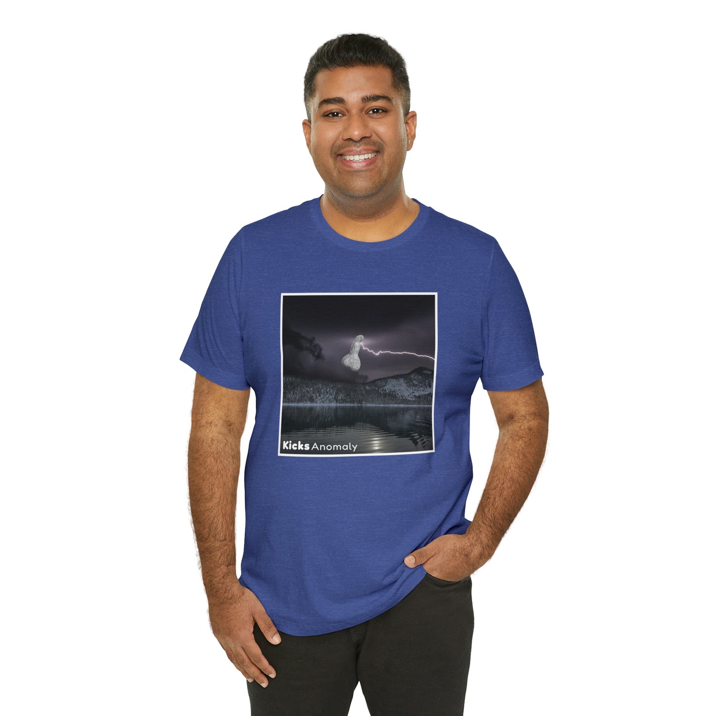 Jersey Short Sleeve Tee - Kicks Anomaly Bolt Design