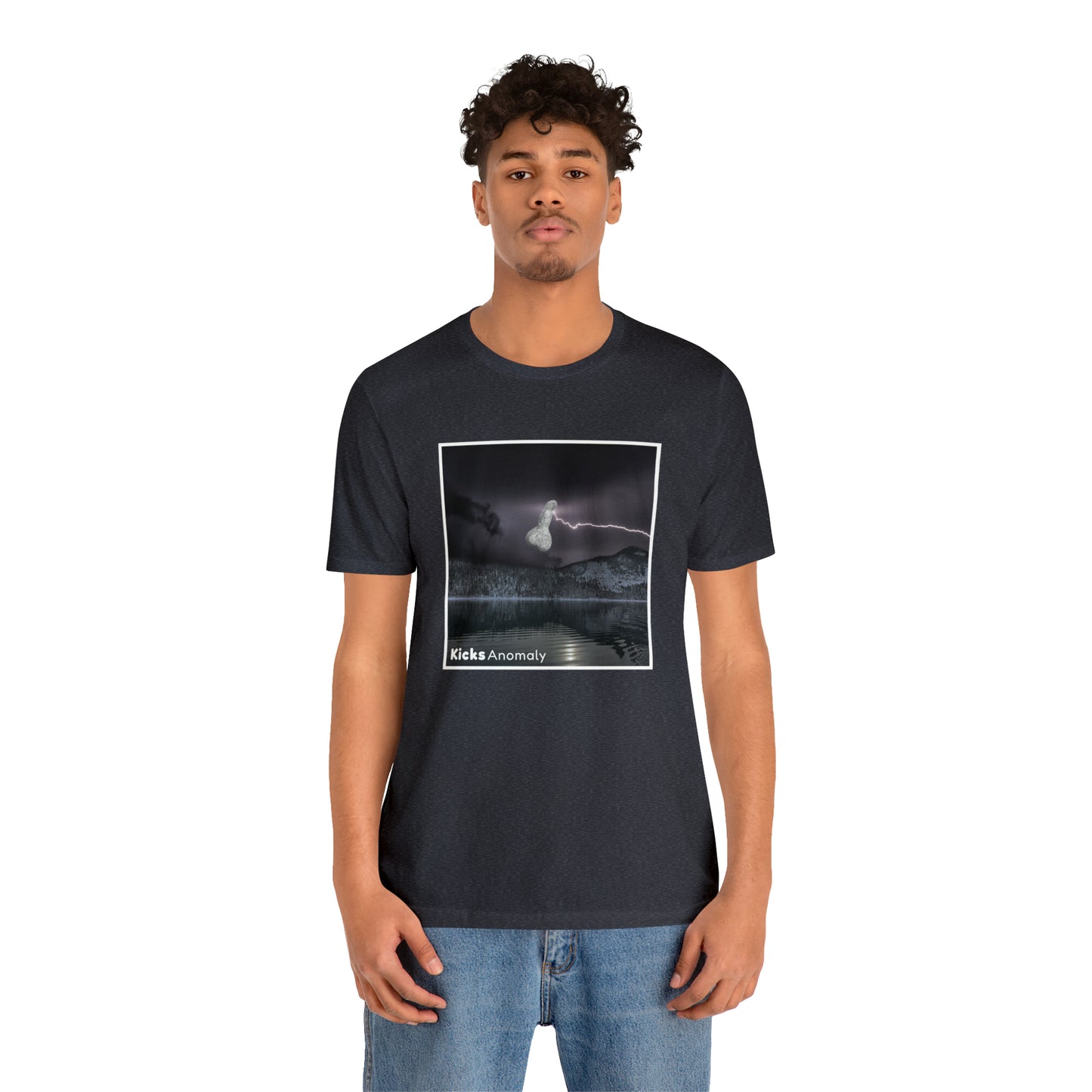 Jersey Short Sleeve Tee - Kicks Anomaly Bolt Design