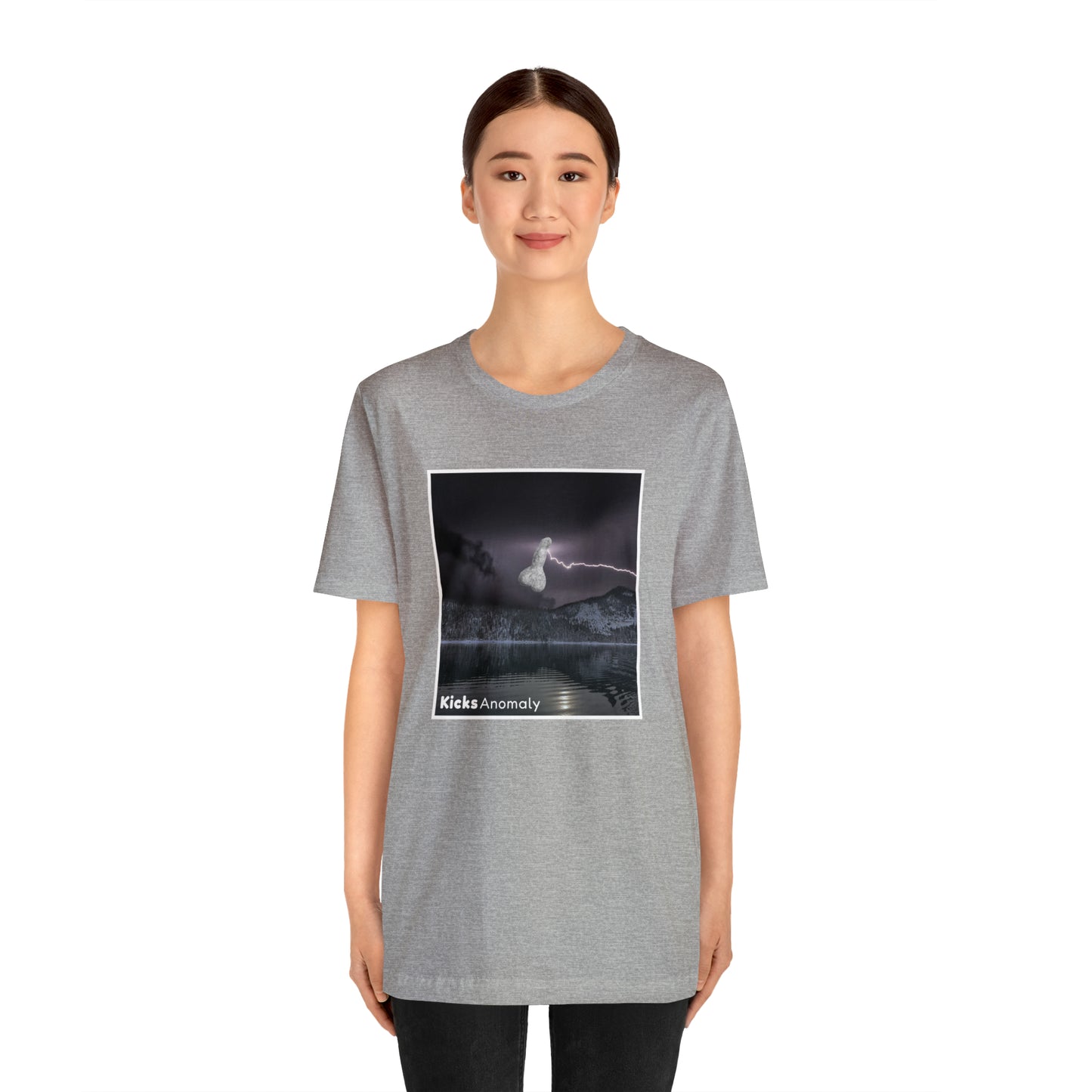 Jersey Short Sleeve Tee - Kicks Anomaly Bolt Design