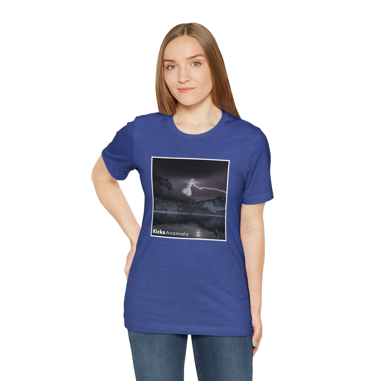 Jersey Short Sleeve Tee - Kicks Anomaly Bolt Design