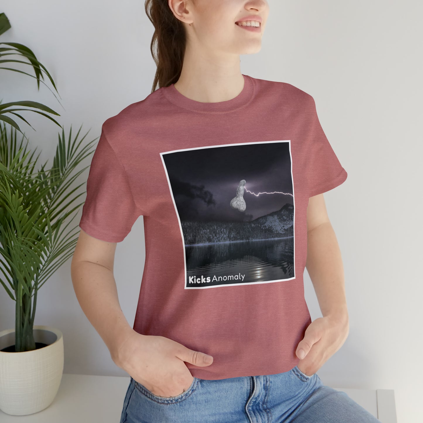 Jersey Short Sleeve Tee - Kicks Anomaly Bolt Design