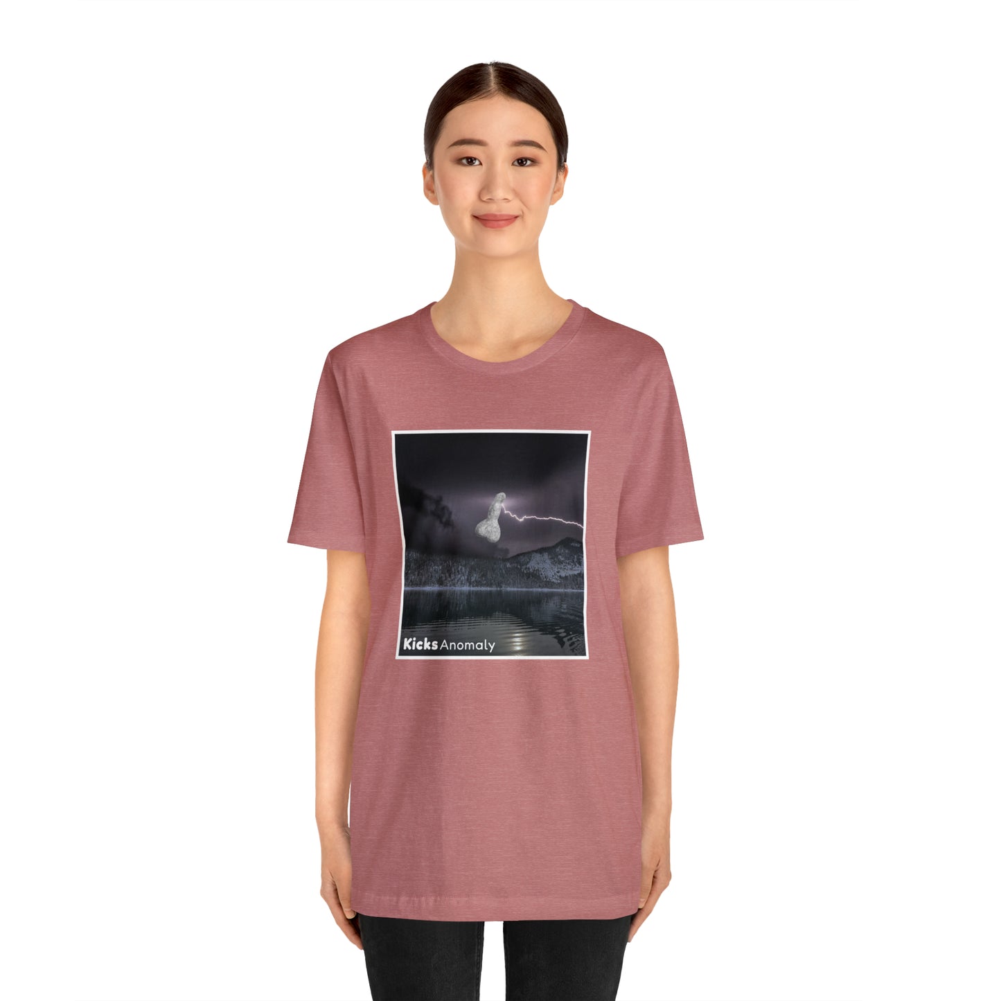 Jersey Short Sleeve Tee - Kicks Anomaly Bolt Design