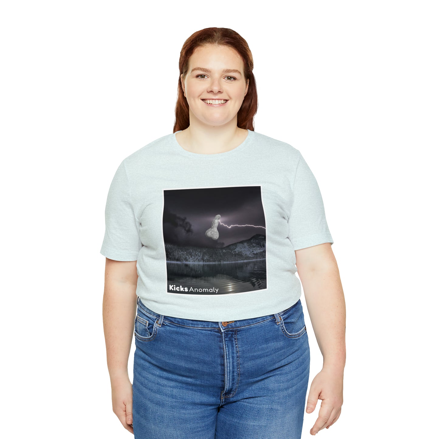 Jersey Short Sleeve Tee - Kicks Anomaly Bolt Design
