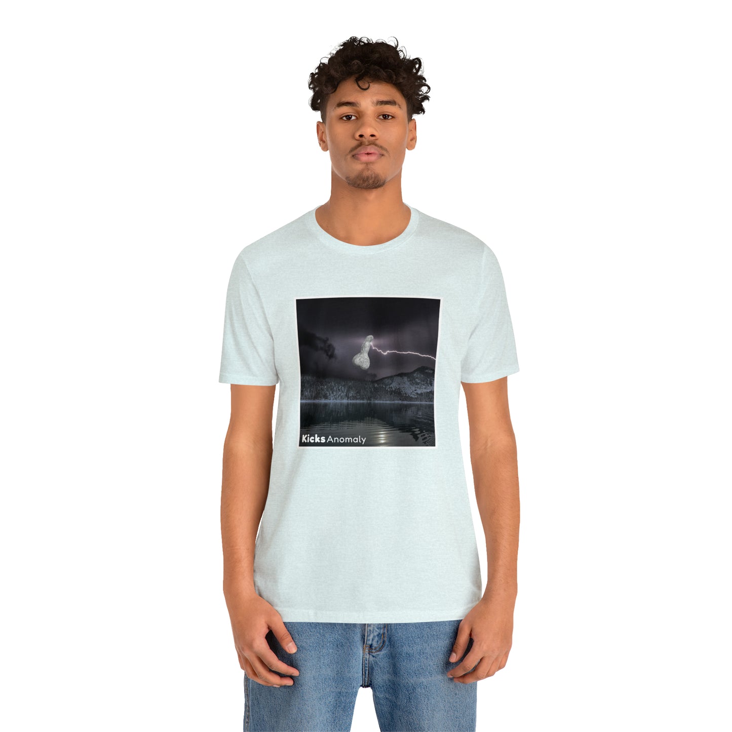 Jersey Short Sleeve Tee - Kicks Anomaly Bolt Design