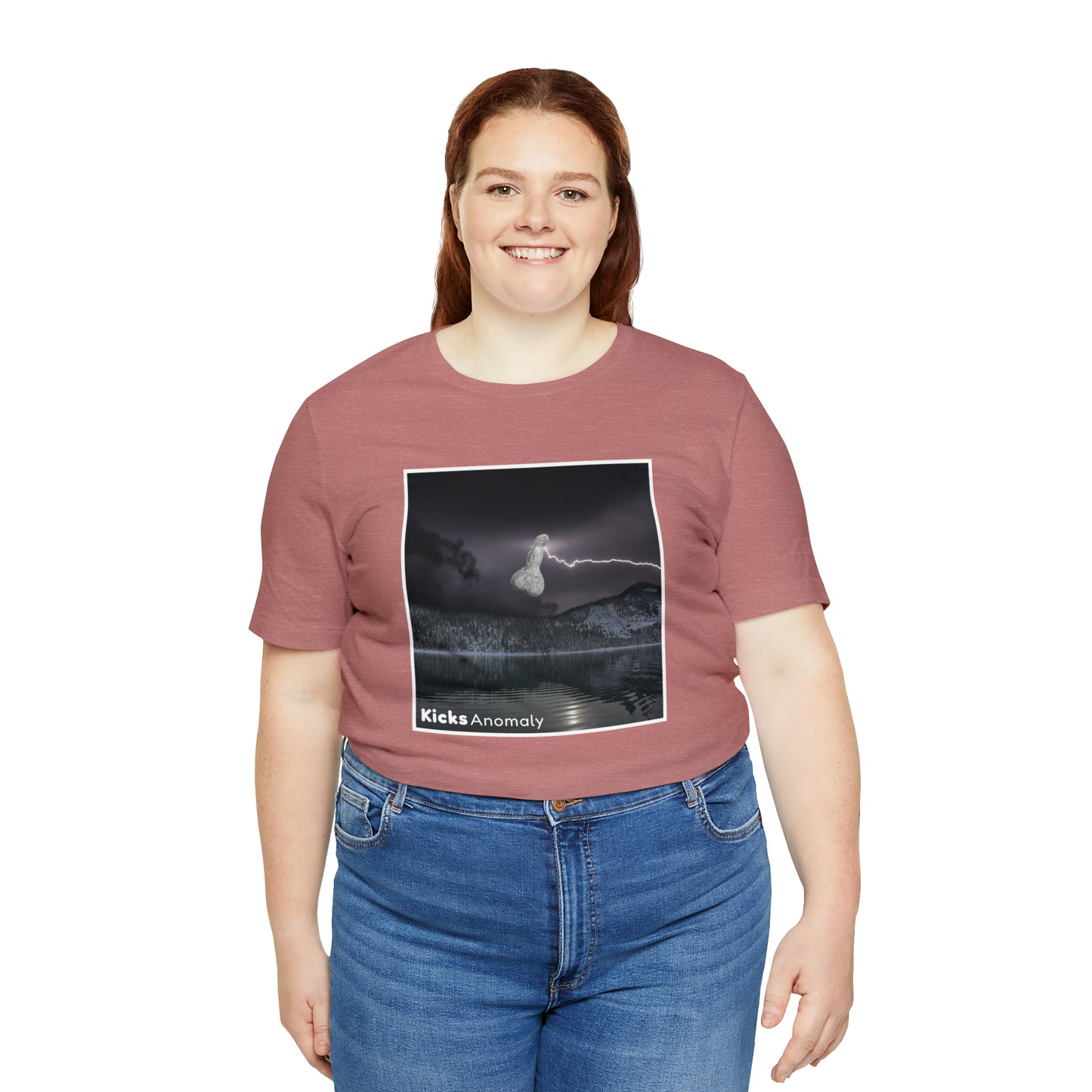 Jersey Short Sleeve Tee - Kicks Anomaly Bolt Design