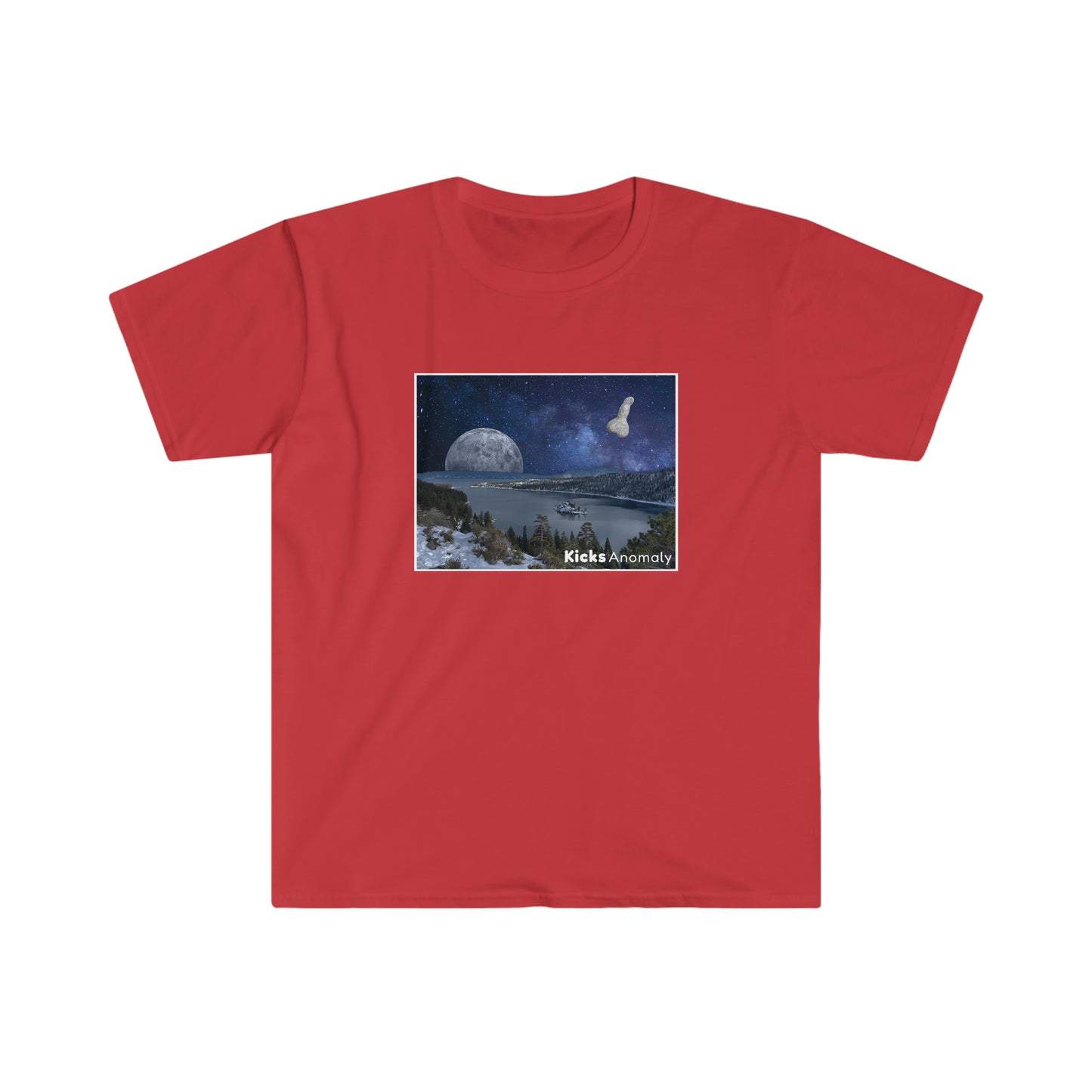 Softstyle T-Shirt - Kicks Anomaly Moon Design