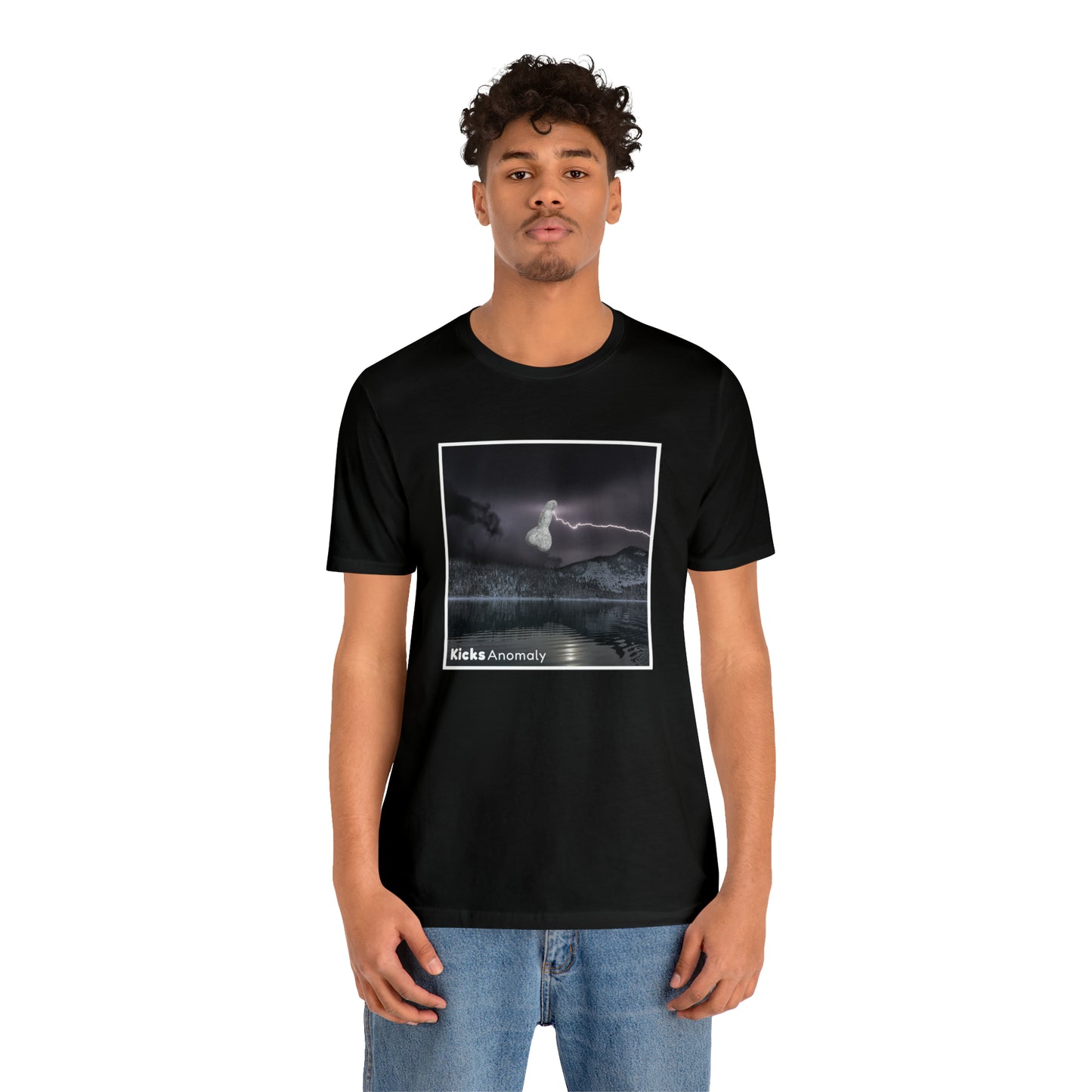 Jersey Short Sleeve Tee - Kicks Anomaly Bolt Design
