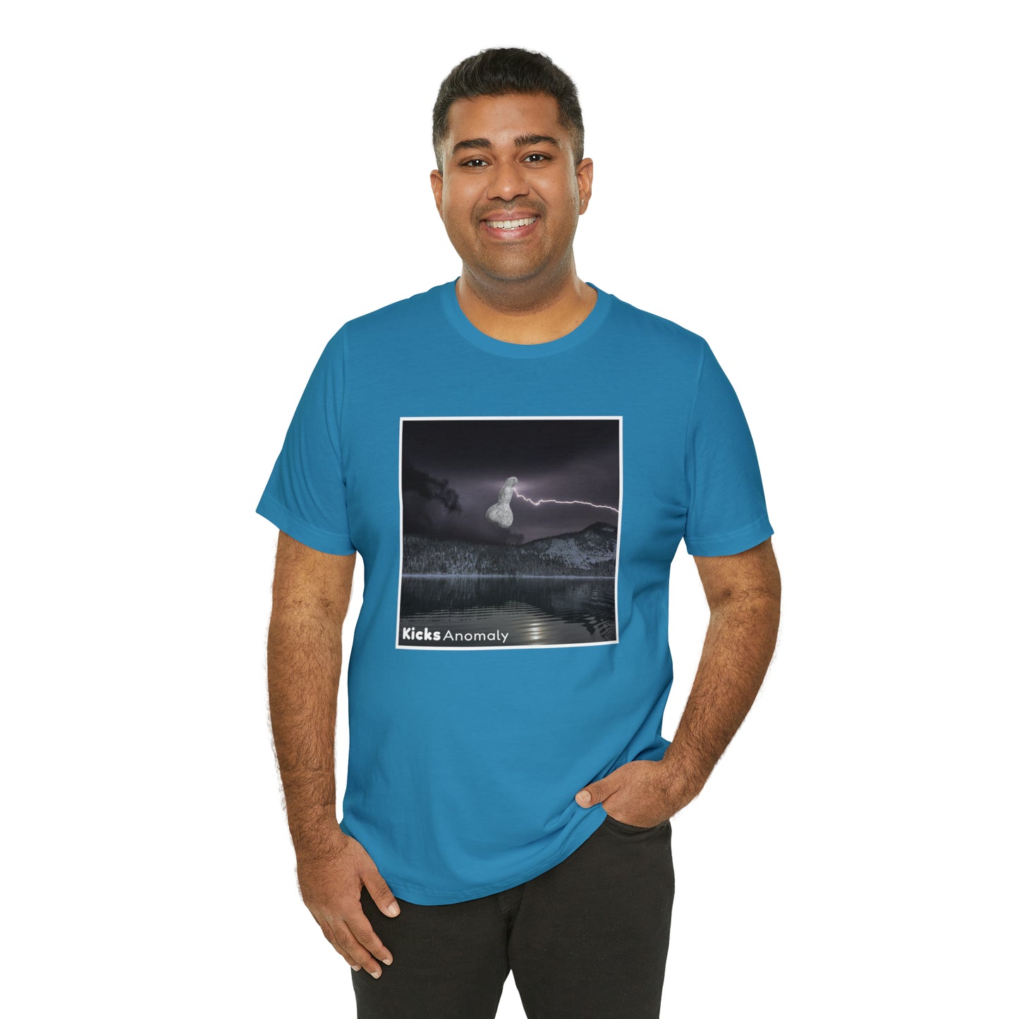Jersey Short Sleeve Tee - Kicks Anomaly Bolt Design