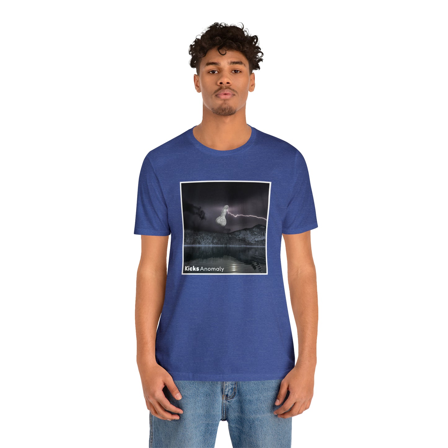 Jersey Short Sleeve Tee - Kicks Anomaly Bolt Design