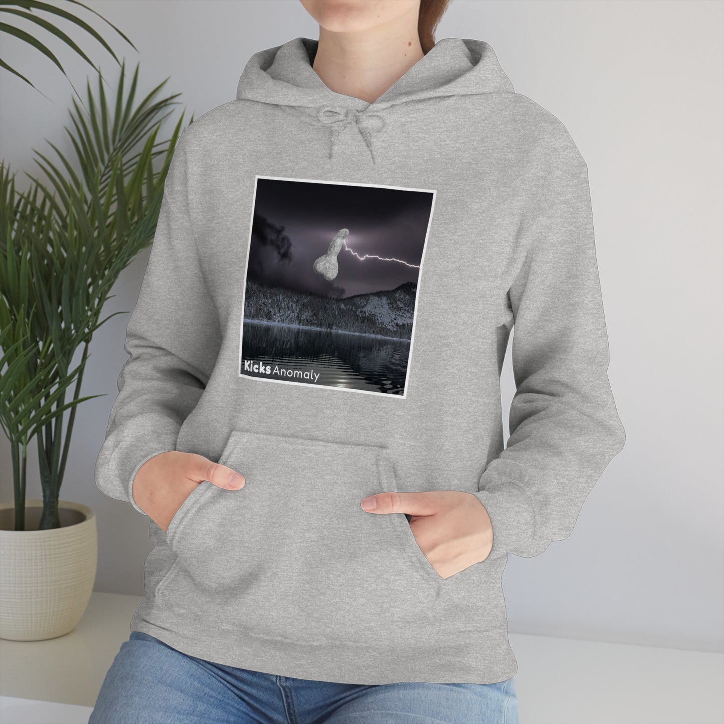 Hooded Sweatshirt - Kicks Anomaly Bolt Design