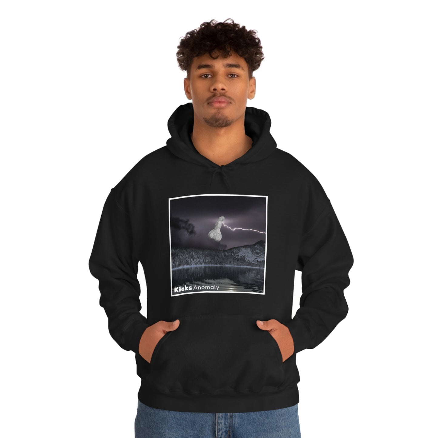 Hooded Sweatshirt - Kicks Anomaly Bolt Design