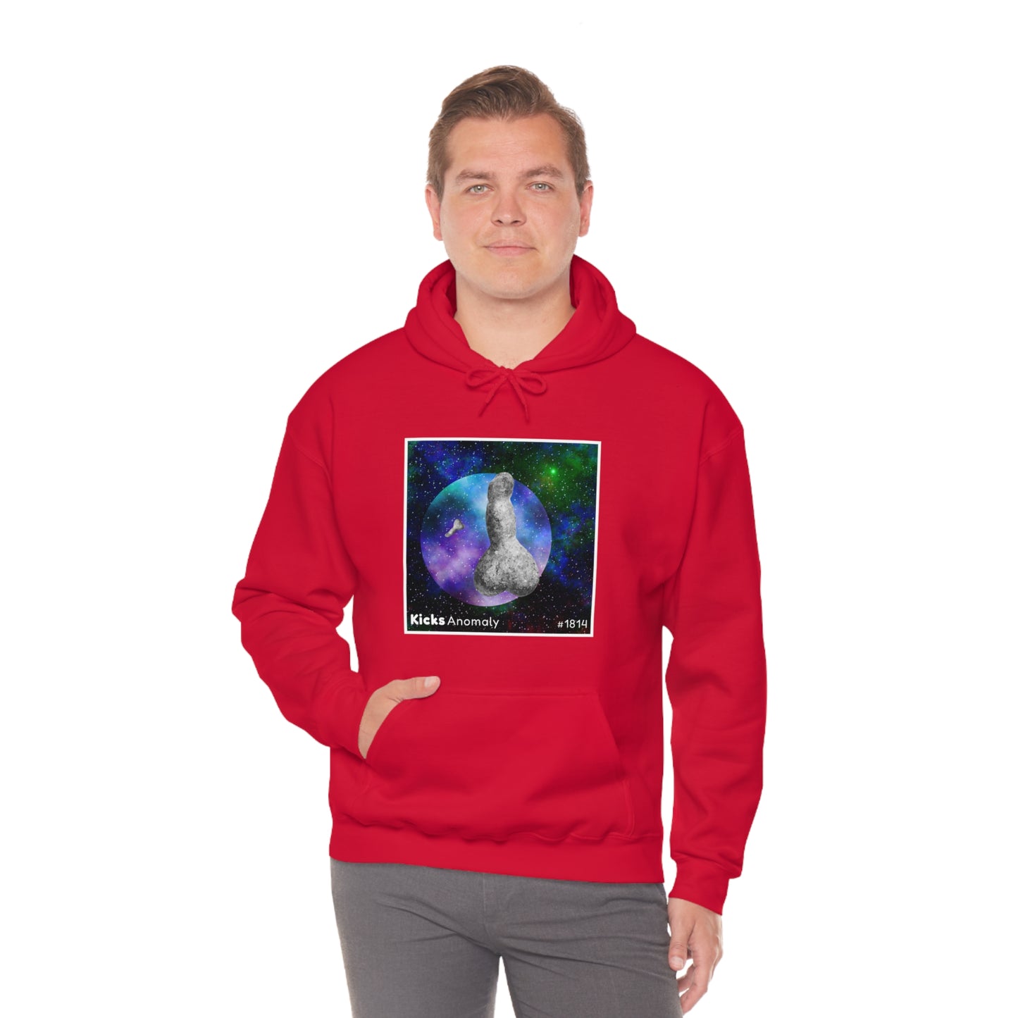 Hooded Sweatshirt - Kicks Anomaly Strangeitude Design