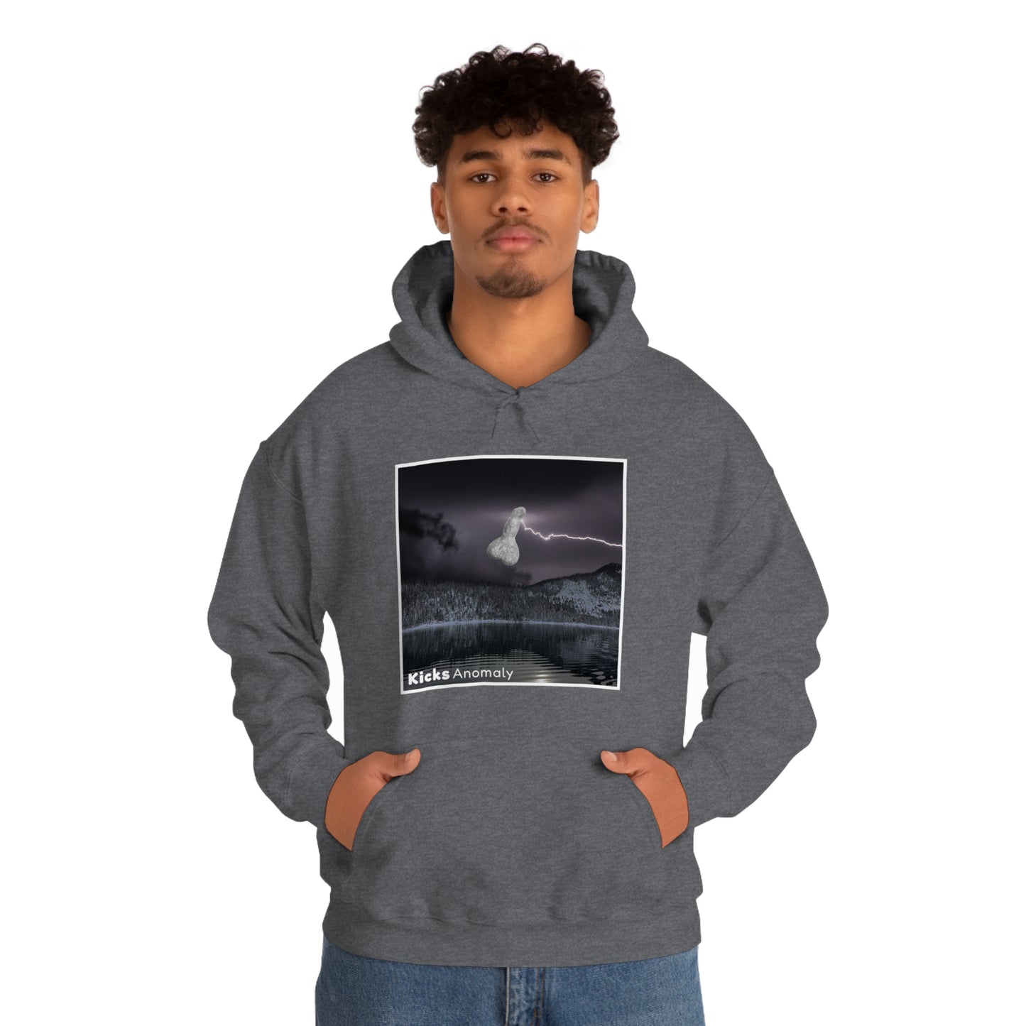 Hooded Sweatshirt - Kicks Anomaly Bolt Design