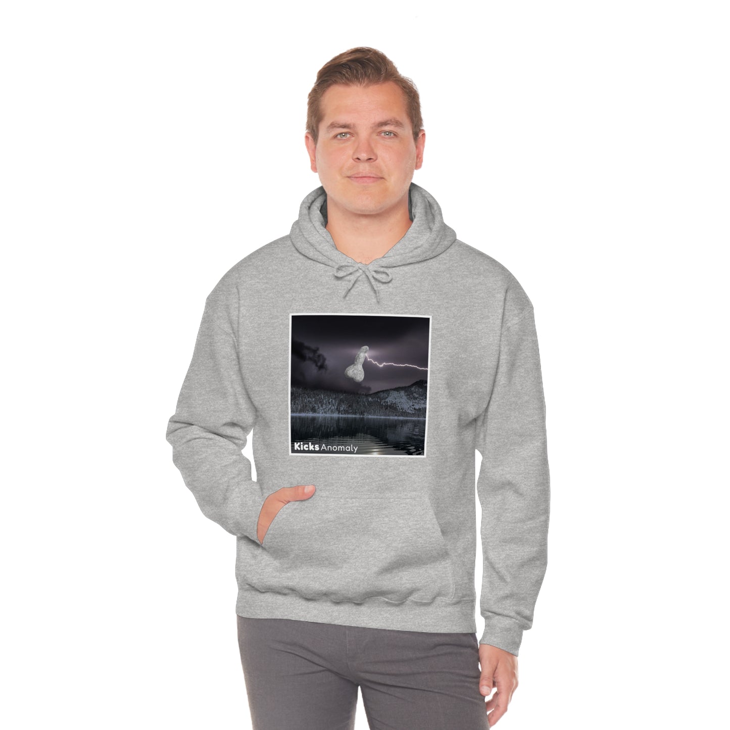 Hooded Sweatshirt - Kicks Anomaly Bolt Design