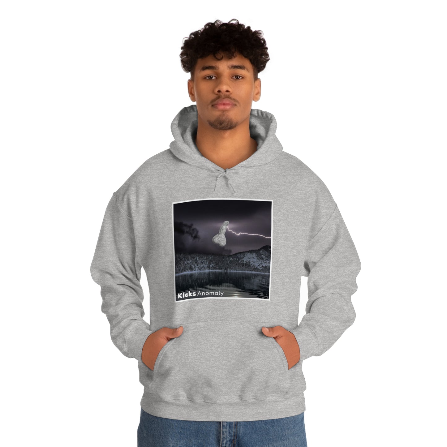 Hooded Sweatshirt - Kicks Anomaly Bolt Design