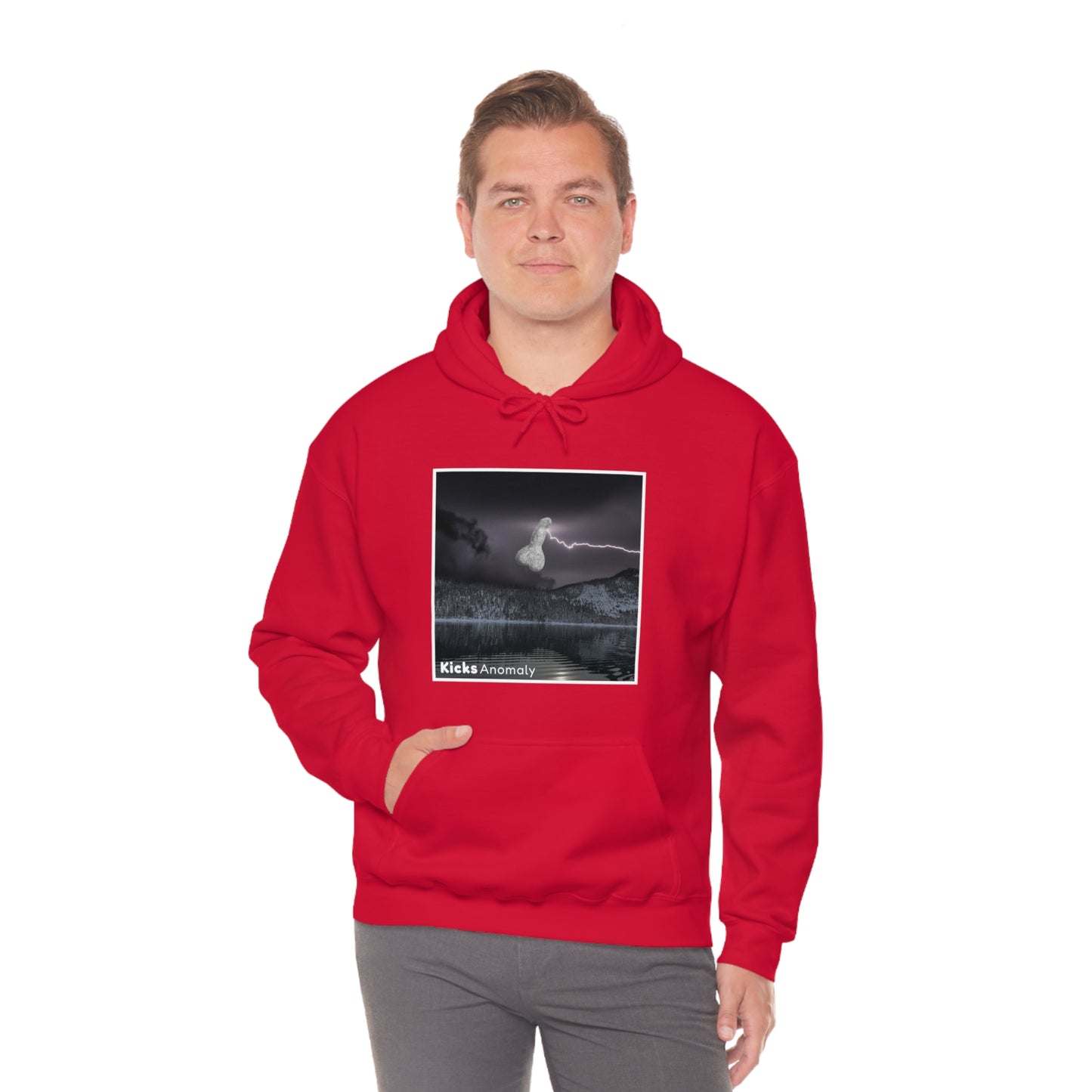 Hooded Sweatshirt - Kicks Anomaly Bolt Design